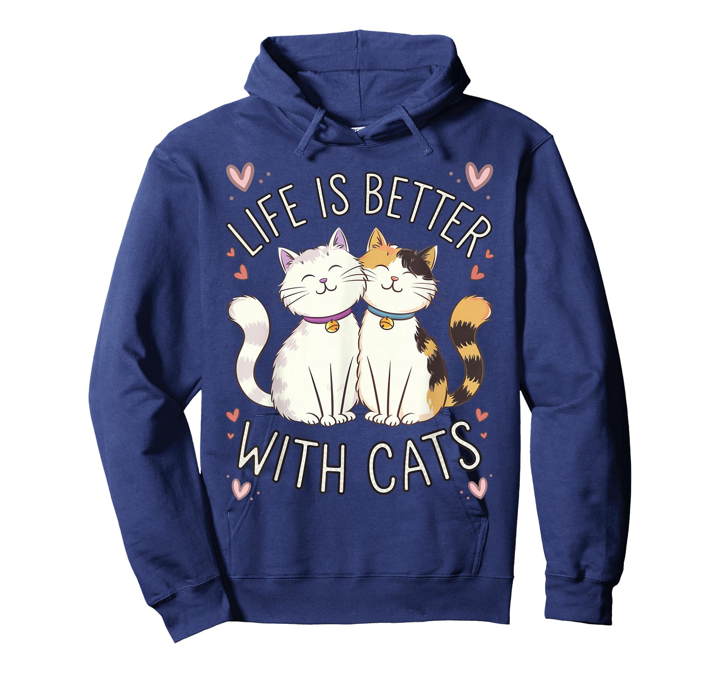 Life Is Better With Cats Cute Cat Lover T-Shirt