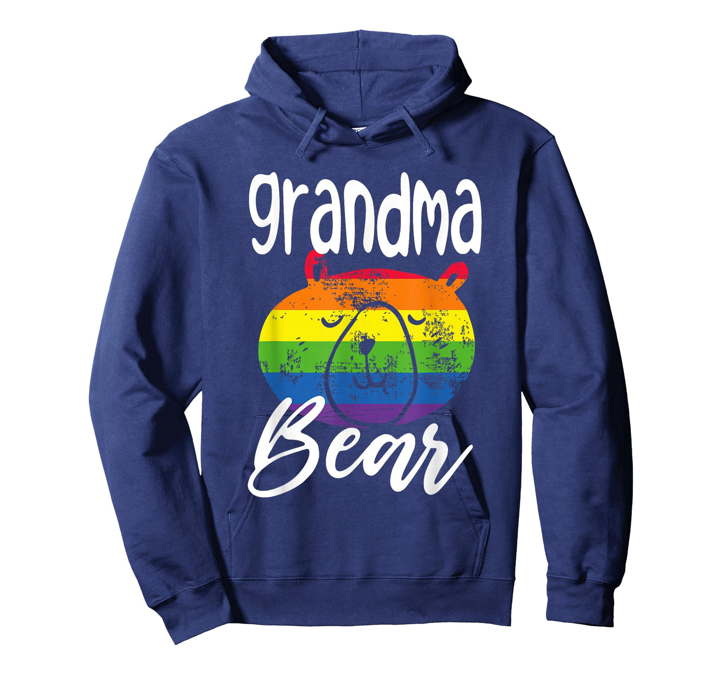 LGBTQ Proud Grandma Bear Lesbian Ally Rainbow Pride Equality T-Shirt