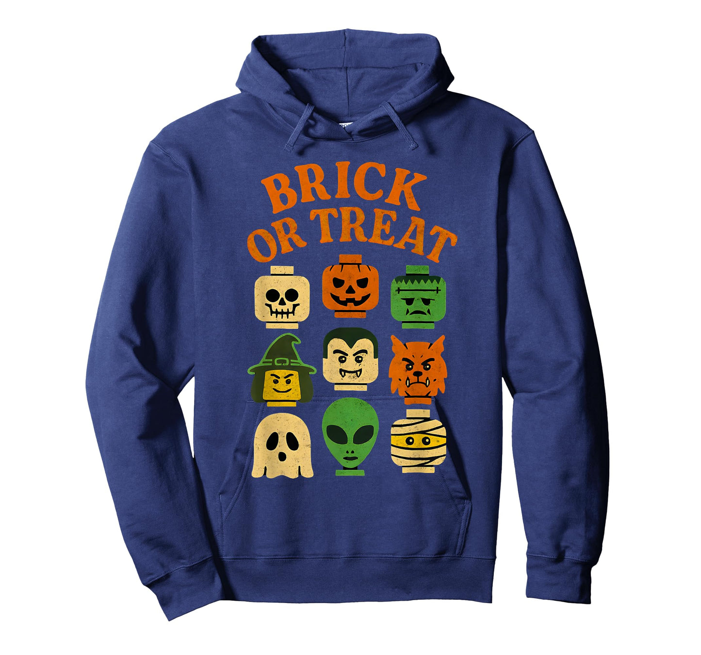Brick or Treat Halloween Costume Building Bricks Family T-Shirt