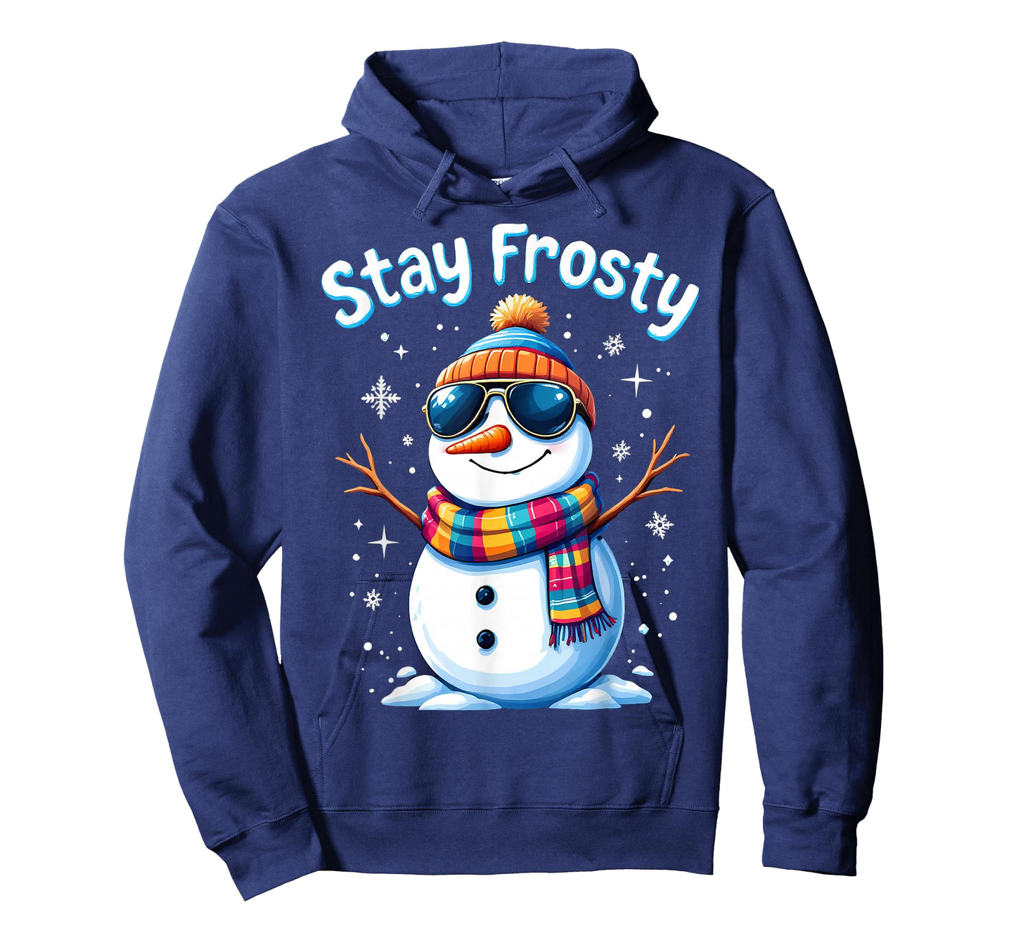 Stay Frosty Funny Christmas Snowman T-Shirt