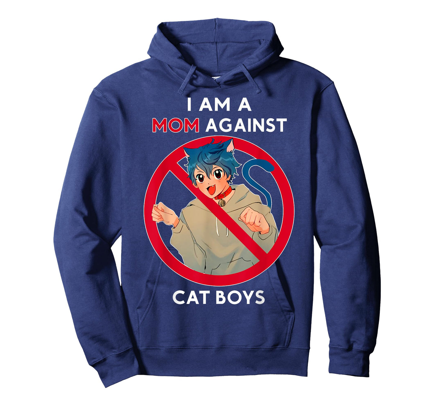 I Am A Mom Against Cat Boys T-Shirt