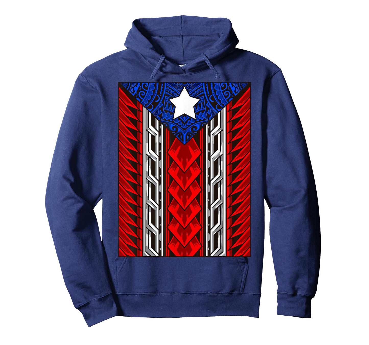 Puerto Rican Tribal Flag - Modern Boricua - Puerto Rico T-Shirt