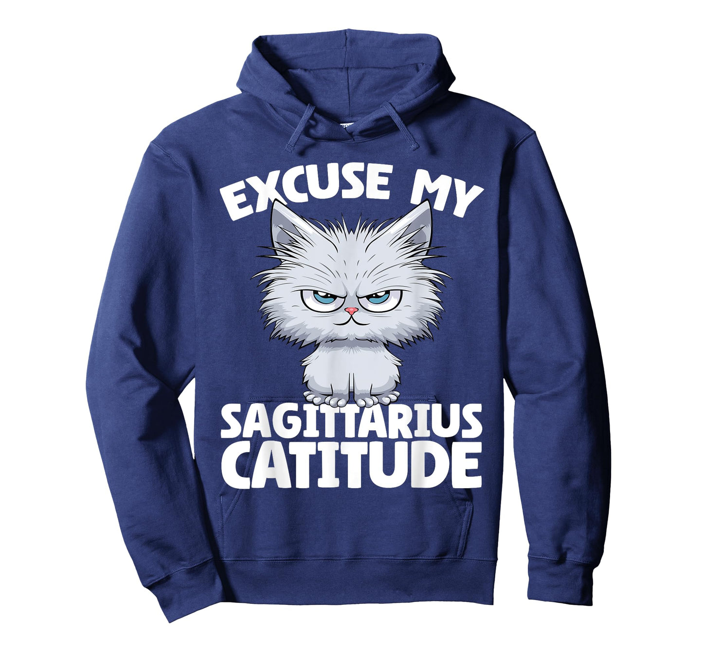 Excuse my Sagittarius Catitude Cat Sagittarius Zodiac T-Shirt for Men Women