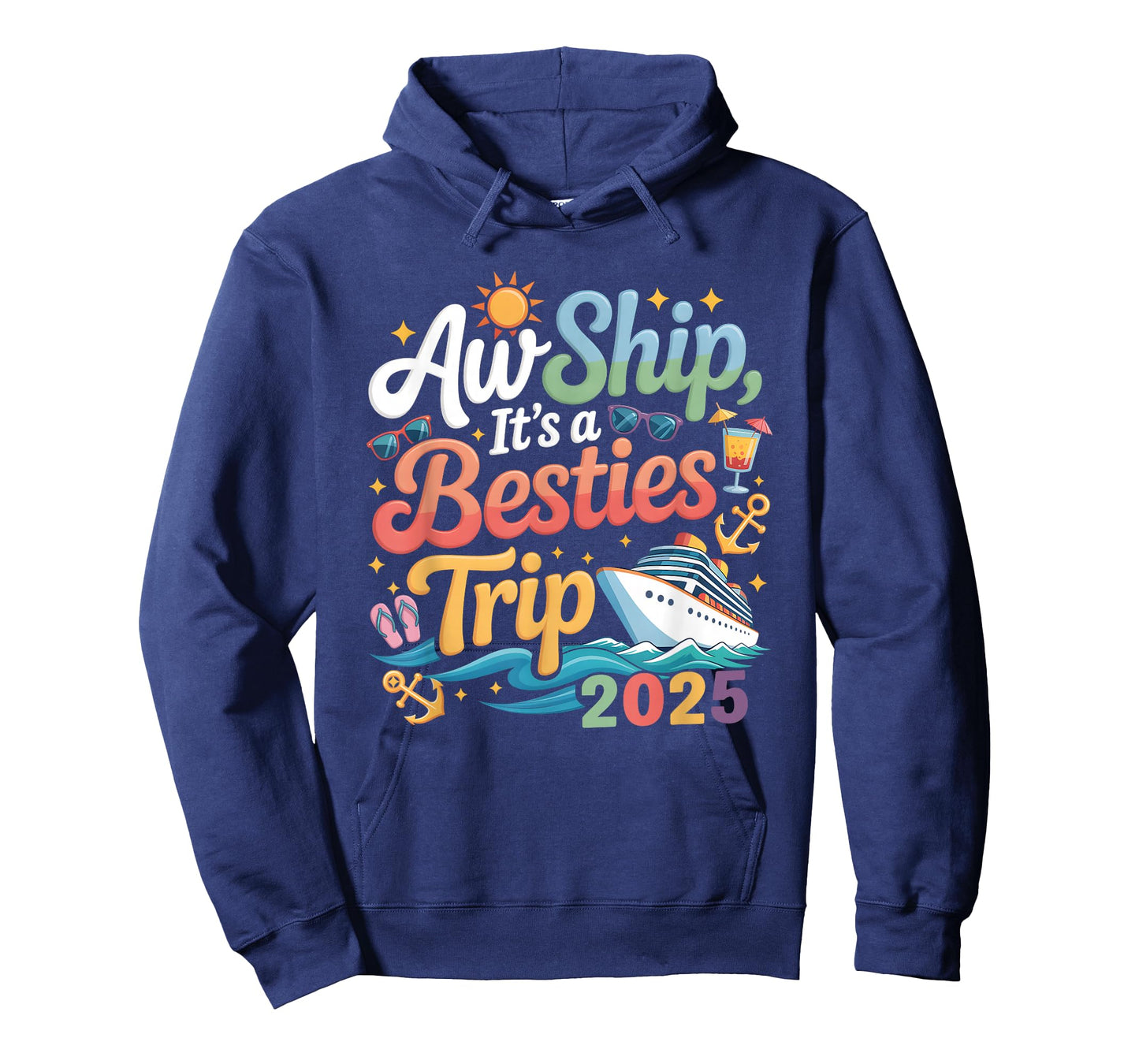 Besties Trip Cruising Friend Cruise Trip Summer Vacation T-Shirt