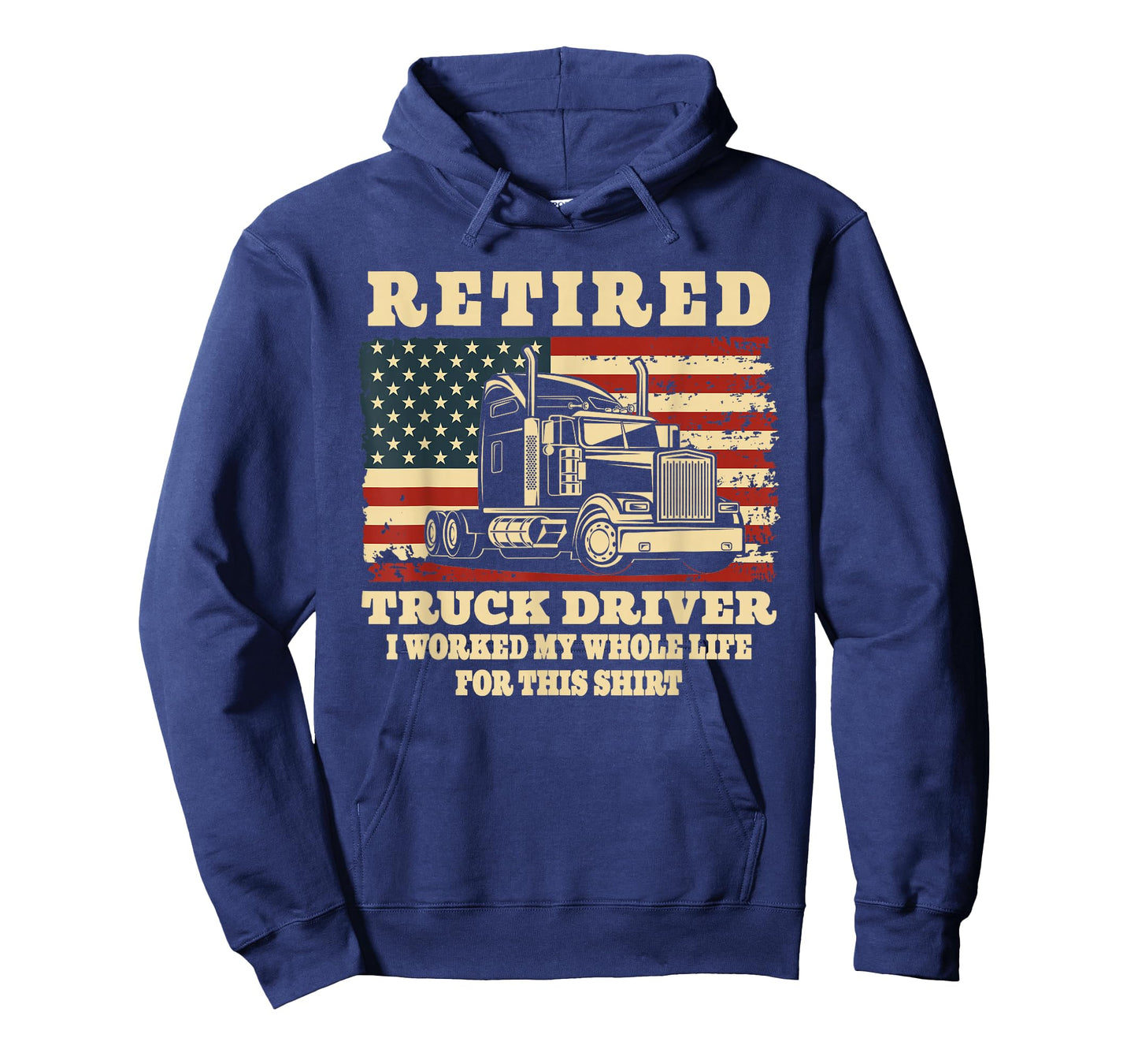 Retired Truck Driver Whole Life Trucker Retirement Party T-Shirt