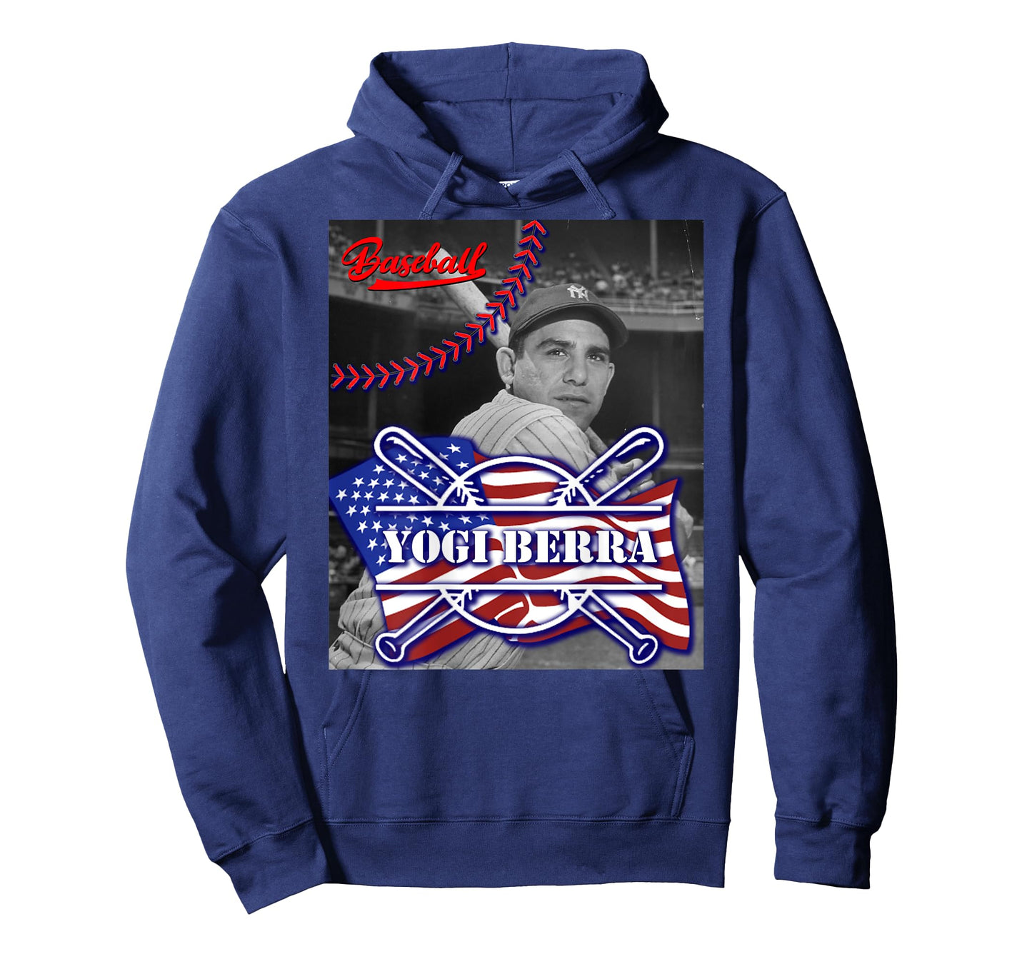 Yogi Berra_002_Back Printed T-Shirt