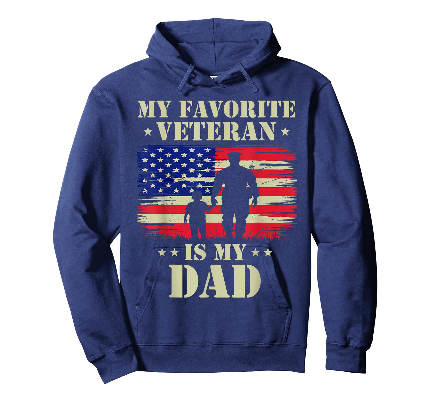 Father Veterans Day My Favorite Veteran is My Dad Proud Kids T-Shirt