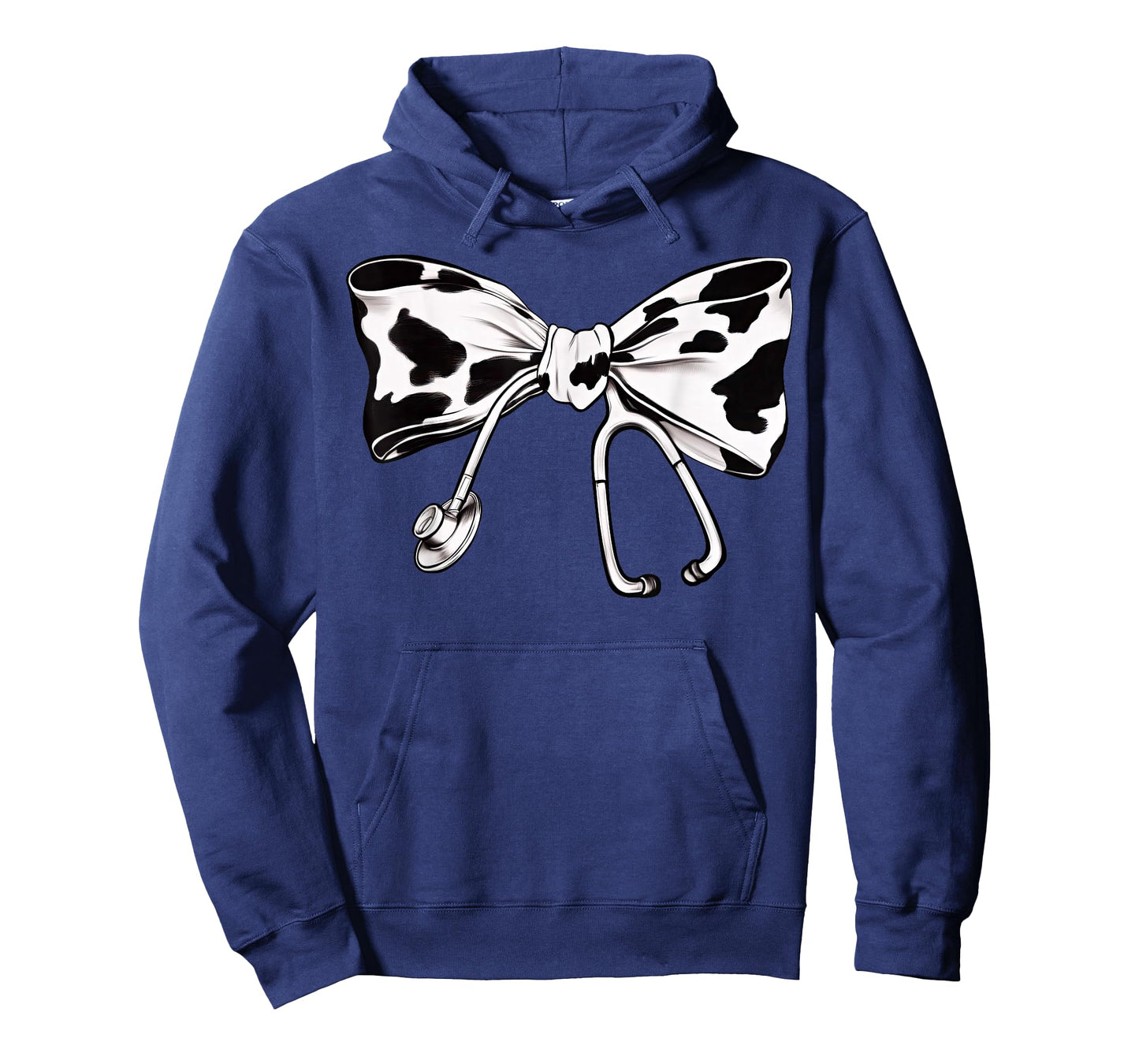 Cow Print Bow And Stethoscope Nurse RN Graduation Coquette T-Shirt