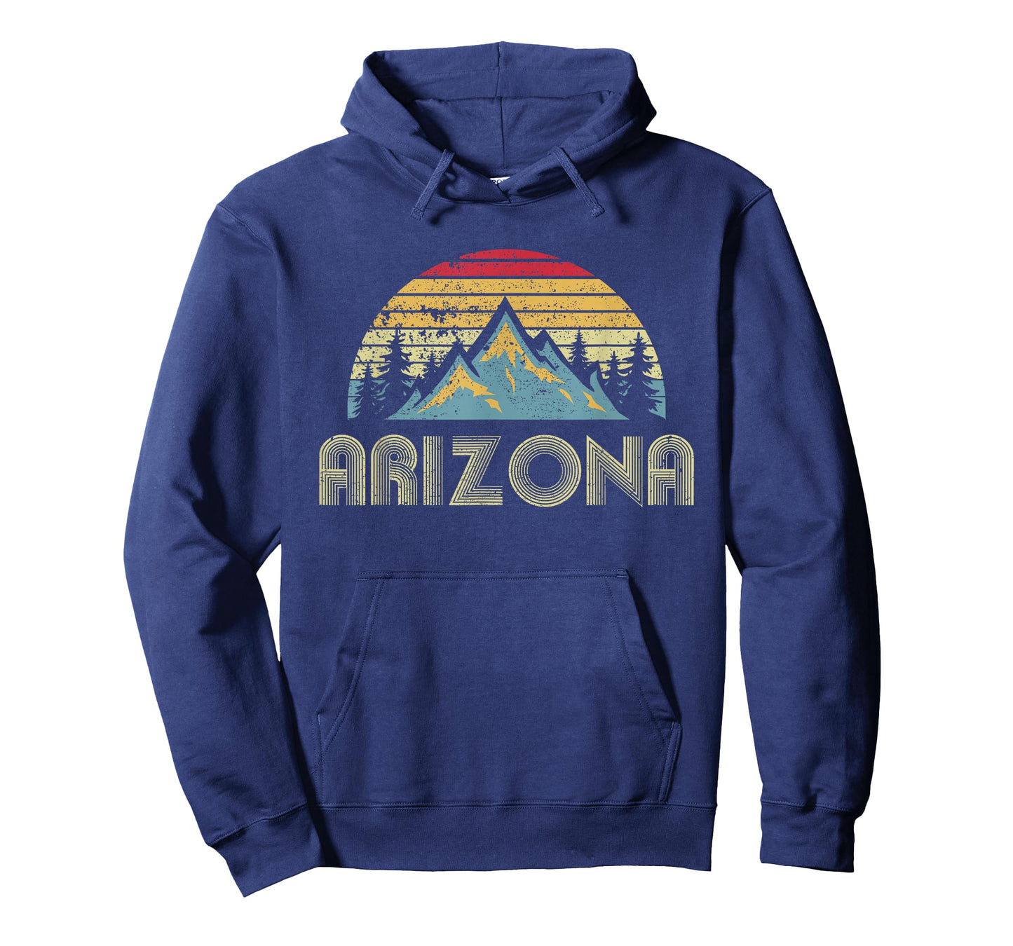Arizona - Retro Vintage Mountains Nature Hiking T-Shirt