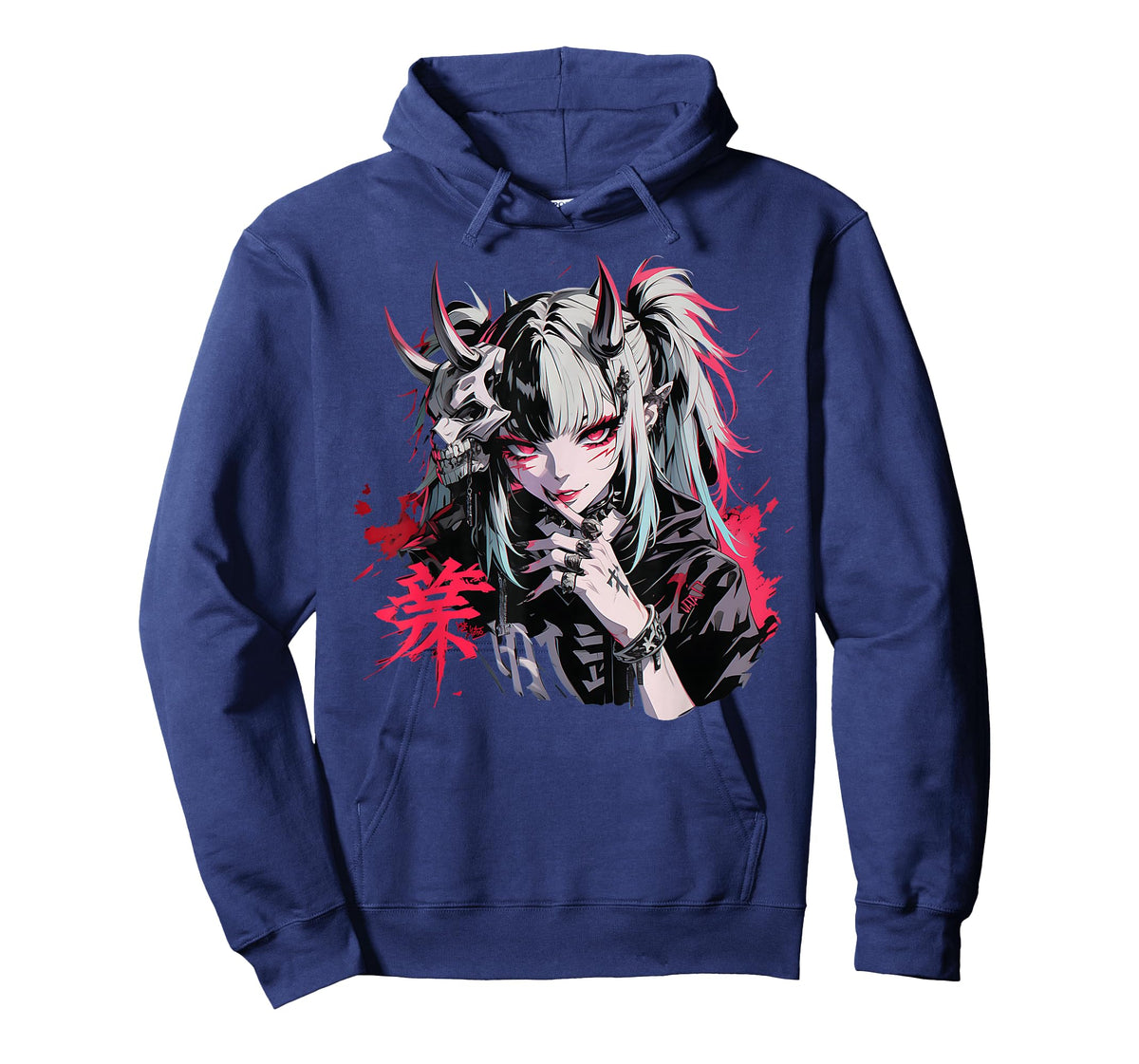 Gothic Anime Demon Waifu Cute Japan Manga Vaporware Retro T-Shirt