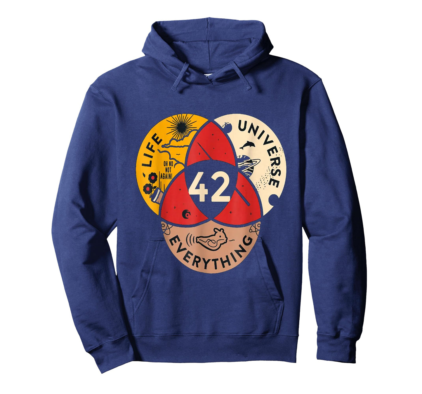 42 Answer to Life Universe and Everything Science Vintage T-Shirt