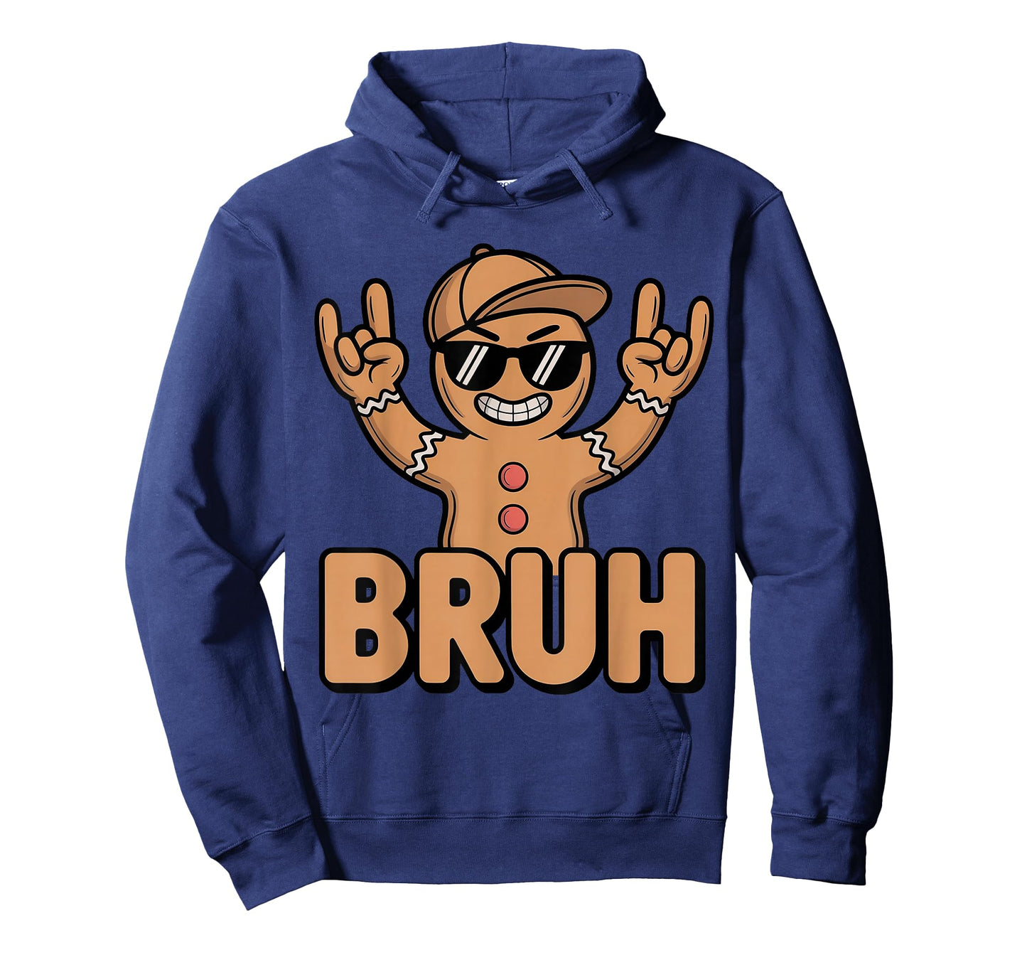Gingerbread Rock Bruh Funny Saying Meme Boys Men Christmas T-Shirt