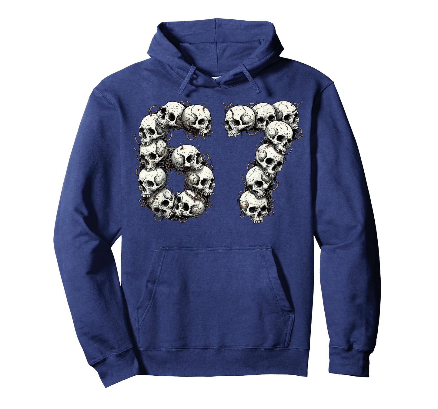 Funny Skulls 6 7 Meme Six Seven Love Halloween T-Shirt