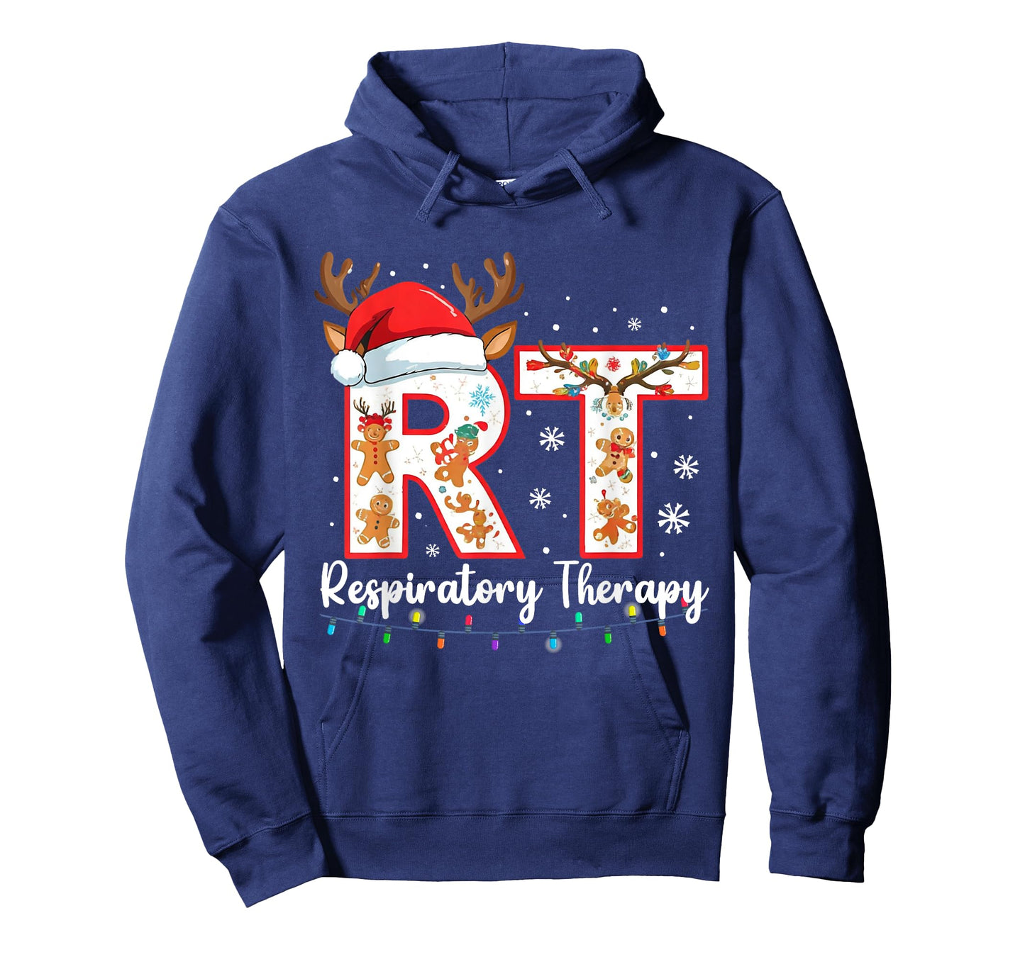 Christmas Nurse Respiratory Therapist Lung Therapy Nursing T-Shirt