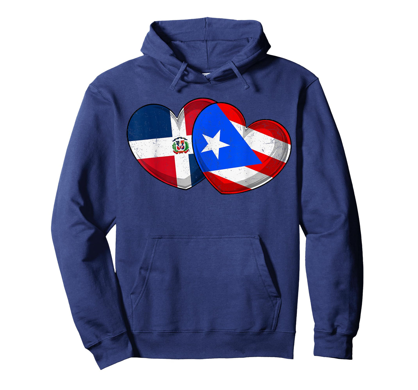 Dominirican Puerto Rico and Dominican Republic Flag Pride T-Shirt