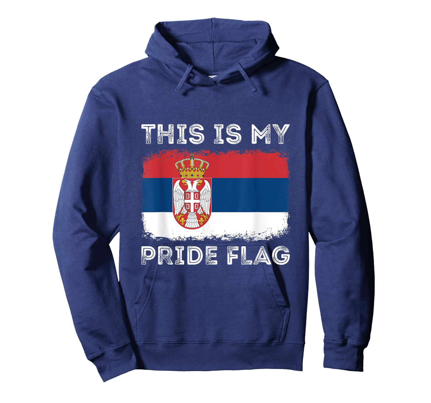This Is My Pride Flag Funny Proud Serbian - Serbia Flag T-Shirt