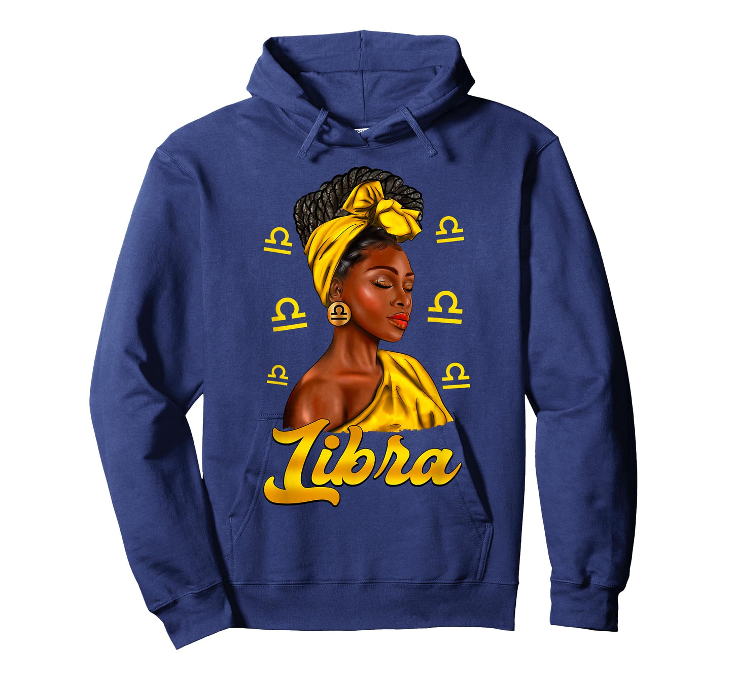 Libra Girl Black Woman African American Women Zodiac T-Shirt