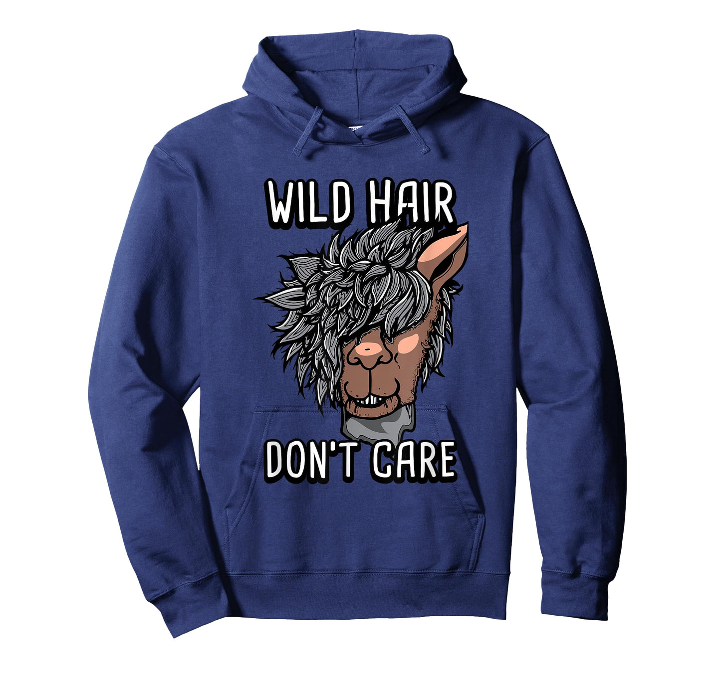 Alpaca Wild Hair Don't Care Funny Llama Lover Gift T-Shirt