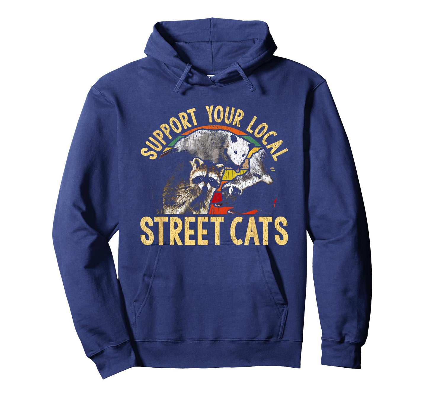 Support Local Street Cats! Raccon, Skunk T-Shirt