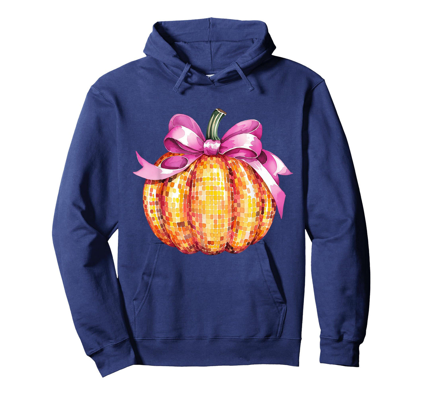Coquette Pumpkin Pink Bow Fall Y'All Thanksgiving Women Girl T-Shirt