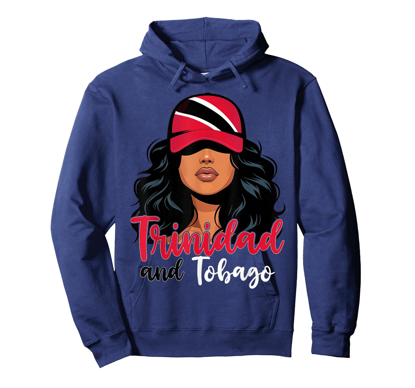 Tobagonian Girl Trinidad Flag Proud Trini Women T-Shirt