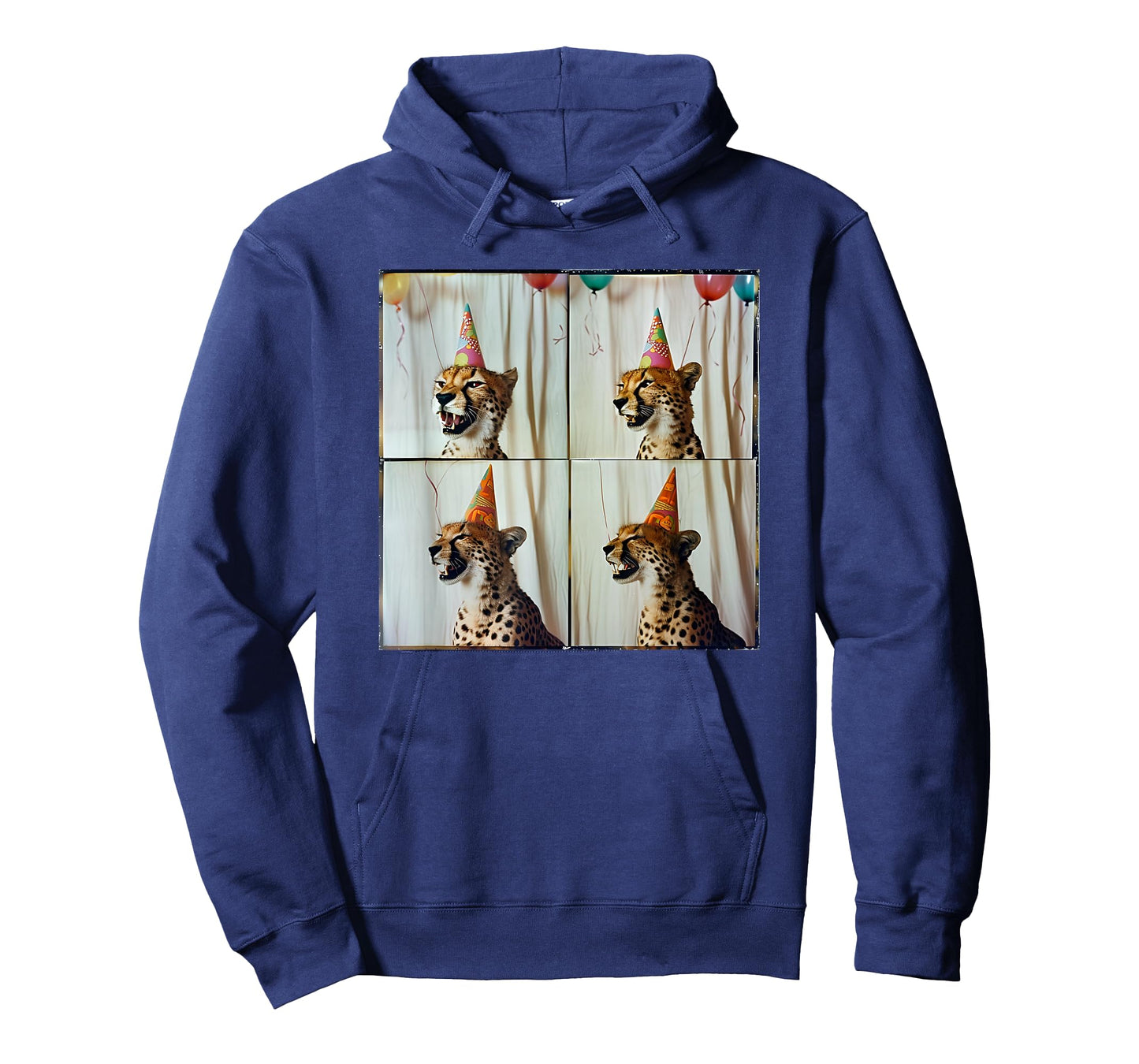 African Cheetah Lover Colorful Safari Animal Birthday T-Shirt