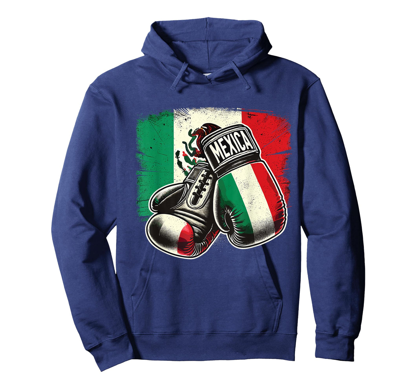 Mexican Boxing Mexican Boxing Gloves Flag T-Shirt