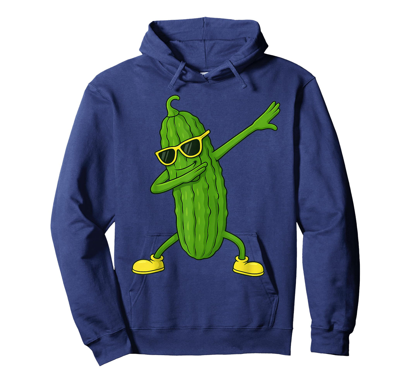 Dabbing Pickle Dance Vegan Funny Vegetarian Cucumber Lover T-Shirt