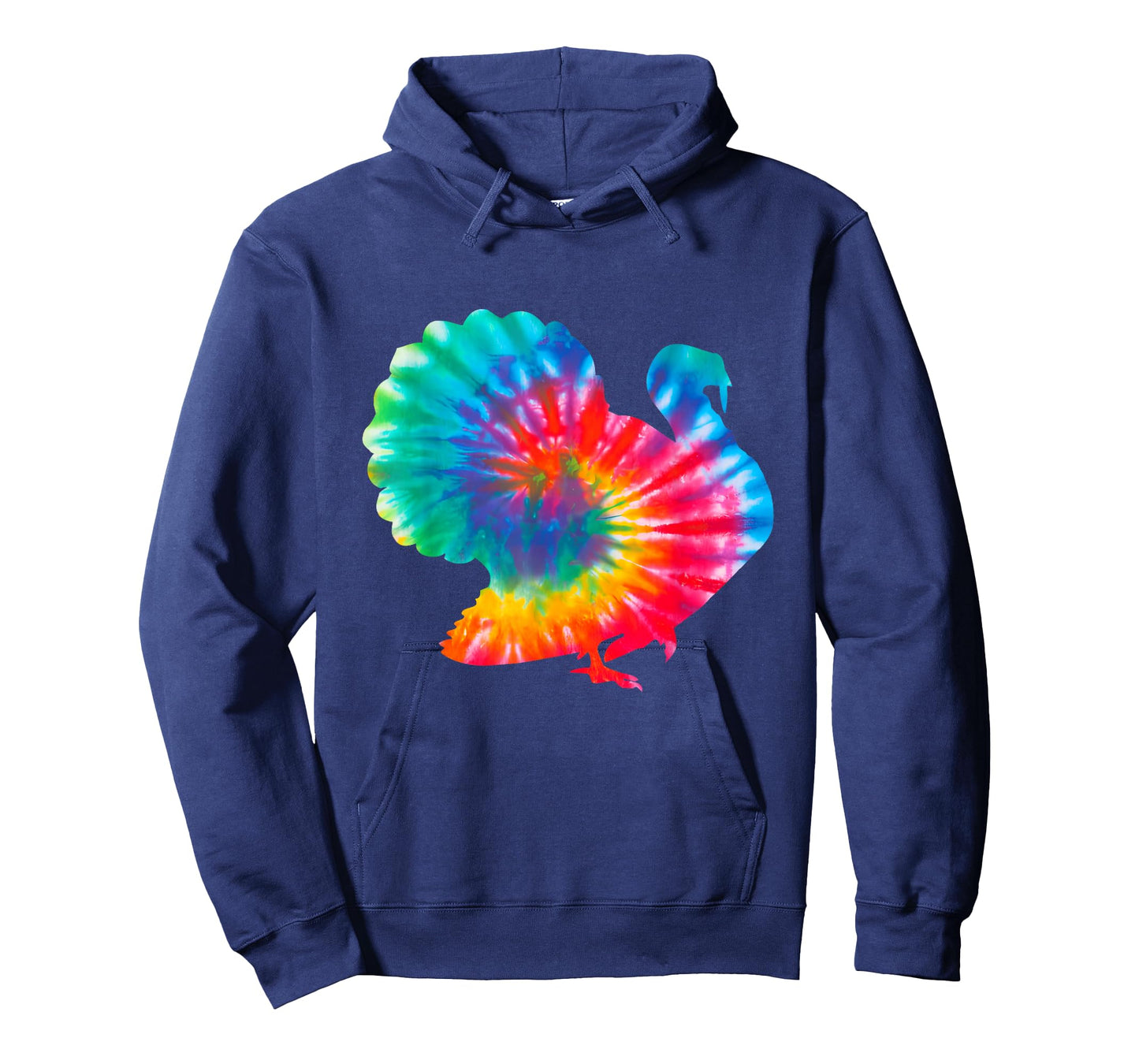 Tie Dye Turkey Colorful Thanksgiving T-Shirt