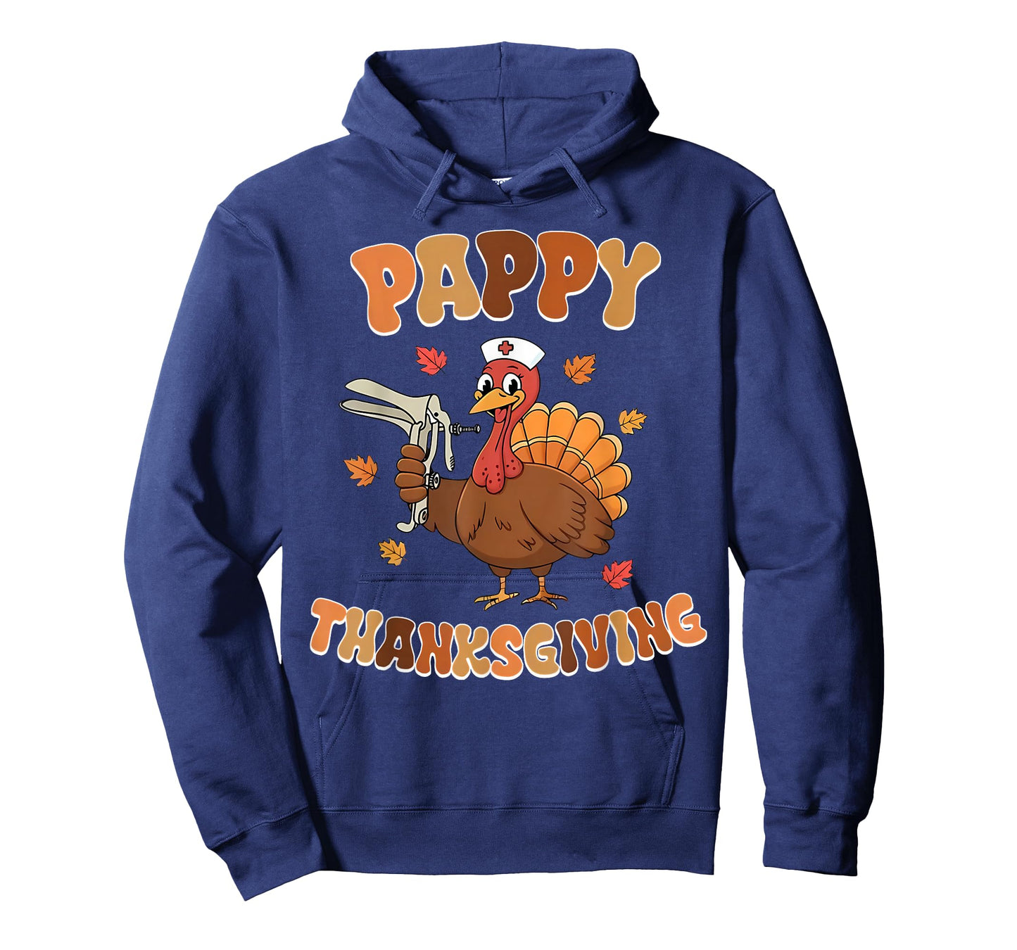 Cute Funny Turkey Nurses Pappy Thanksgiving OBGYN Speculum T-Shirt