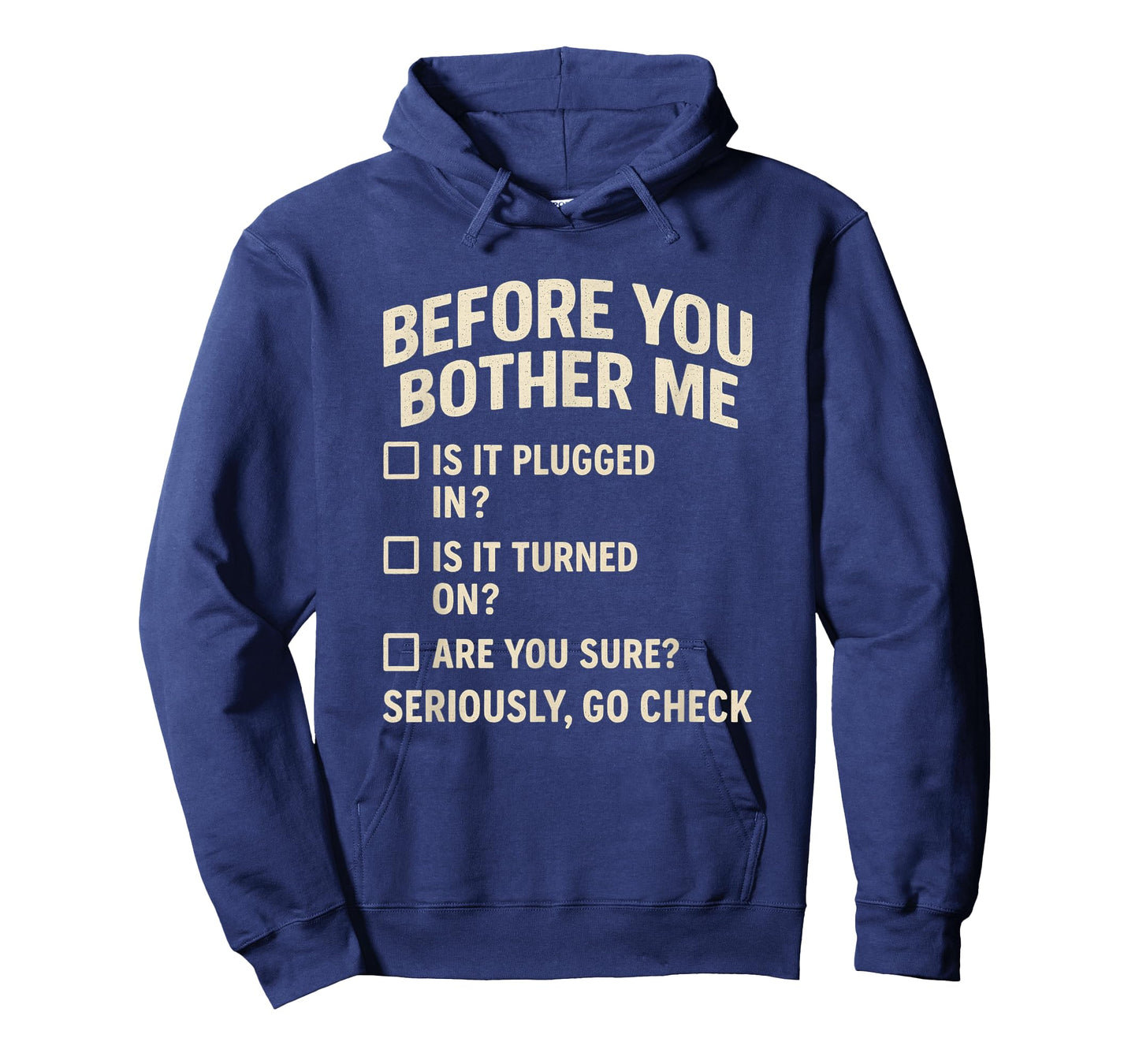 Information Technology Checklist Funny Technical Support T-Shirt