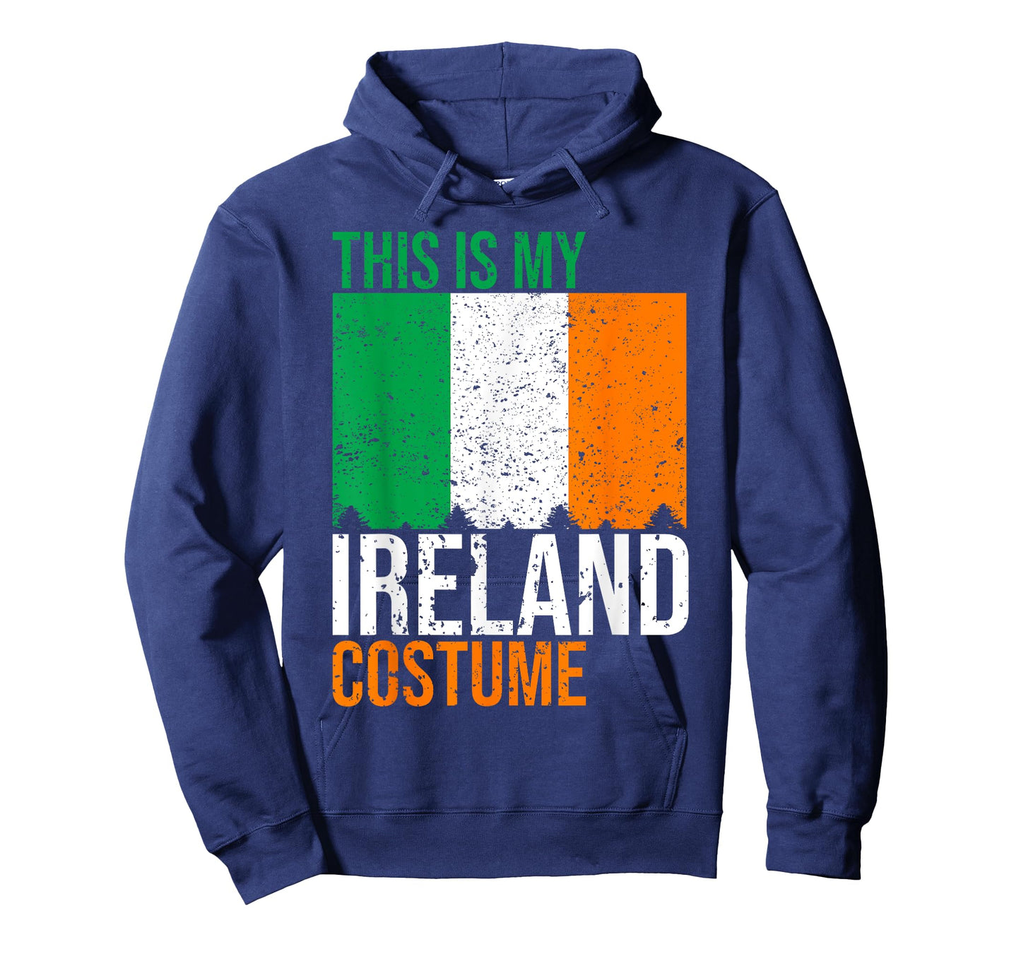 Vintage This Is My Ireland Flag Costume for Halloween T-Shirt