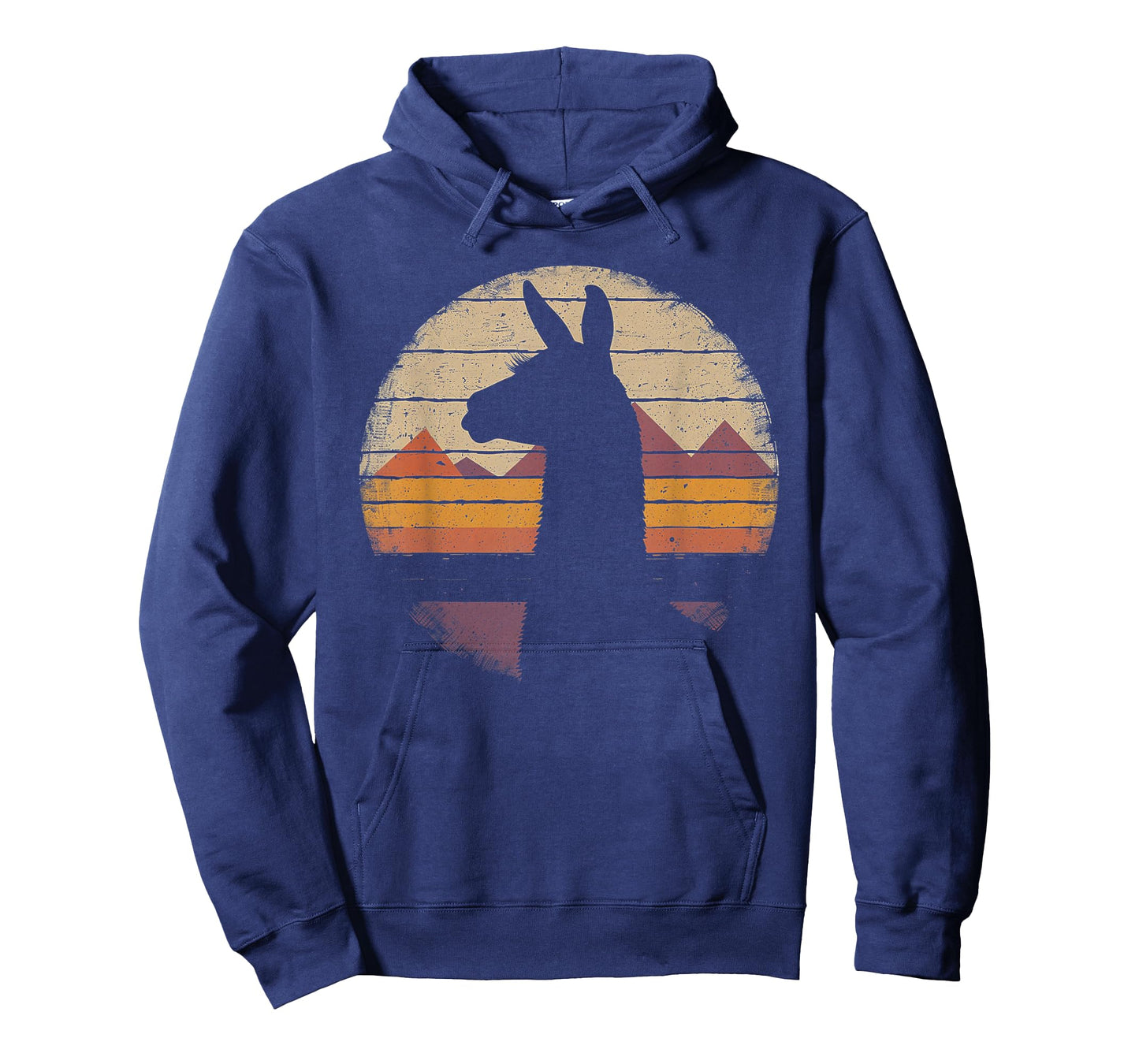 Llama Alpaca - Retro 70s 80s Graphic Vintage Men Women Kids T-Shirt