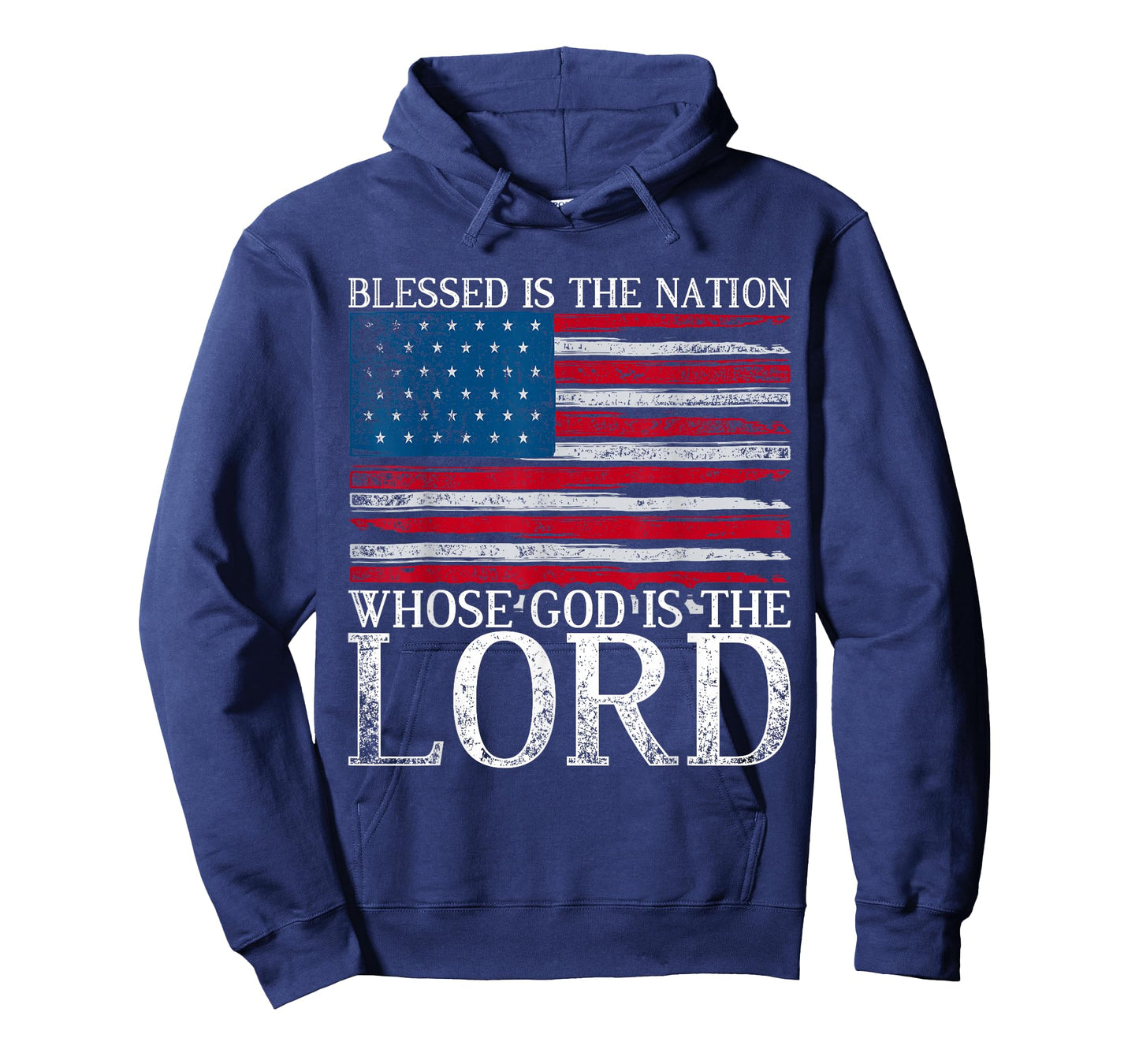 Christian American Nation USA Flag Bible Patriotic Prayer T-Shirt