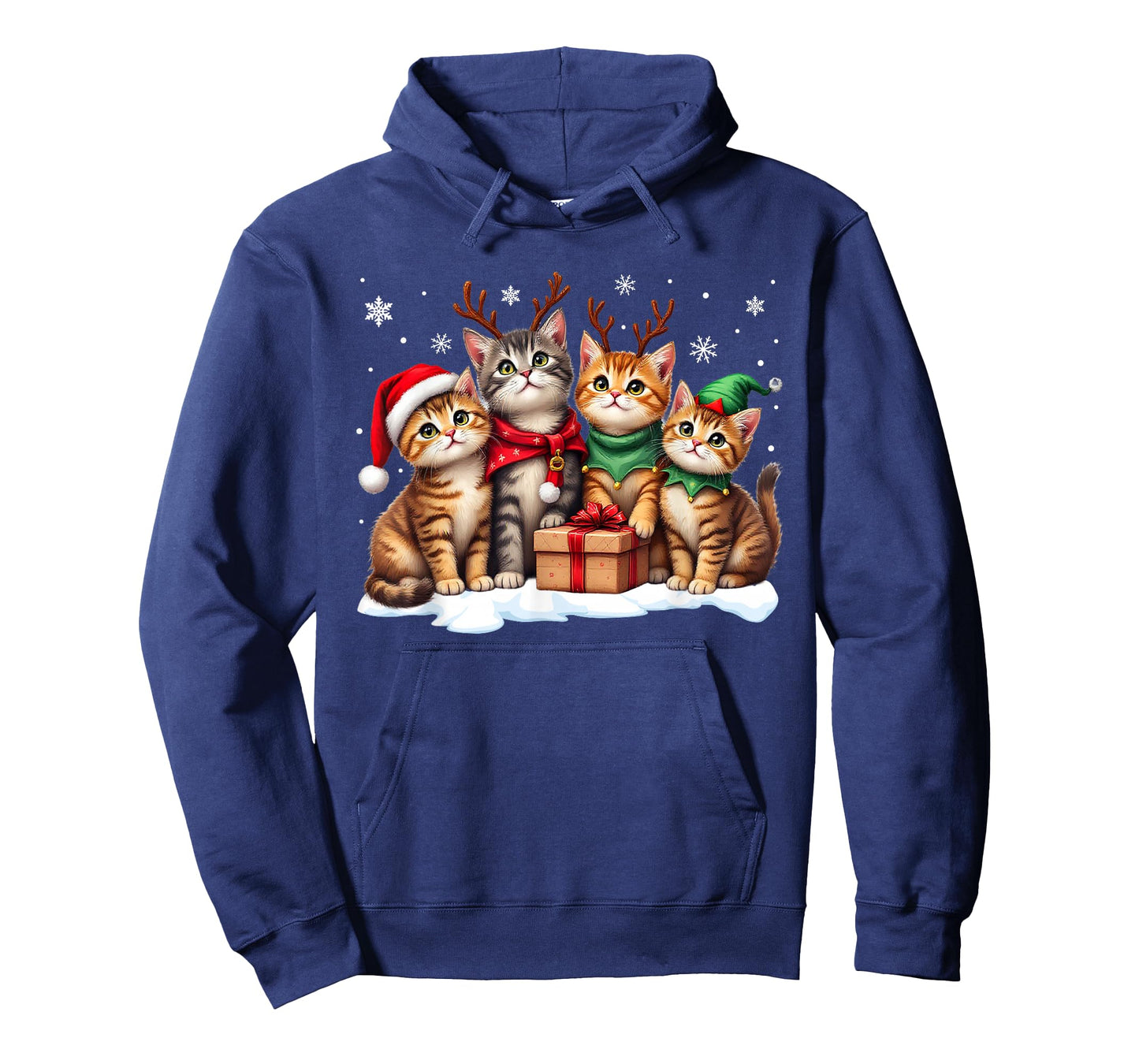 Cats Cat Christmas Pajamas Family Men Women Boys Girls T-Shirt