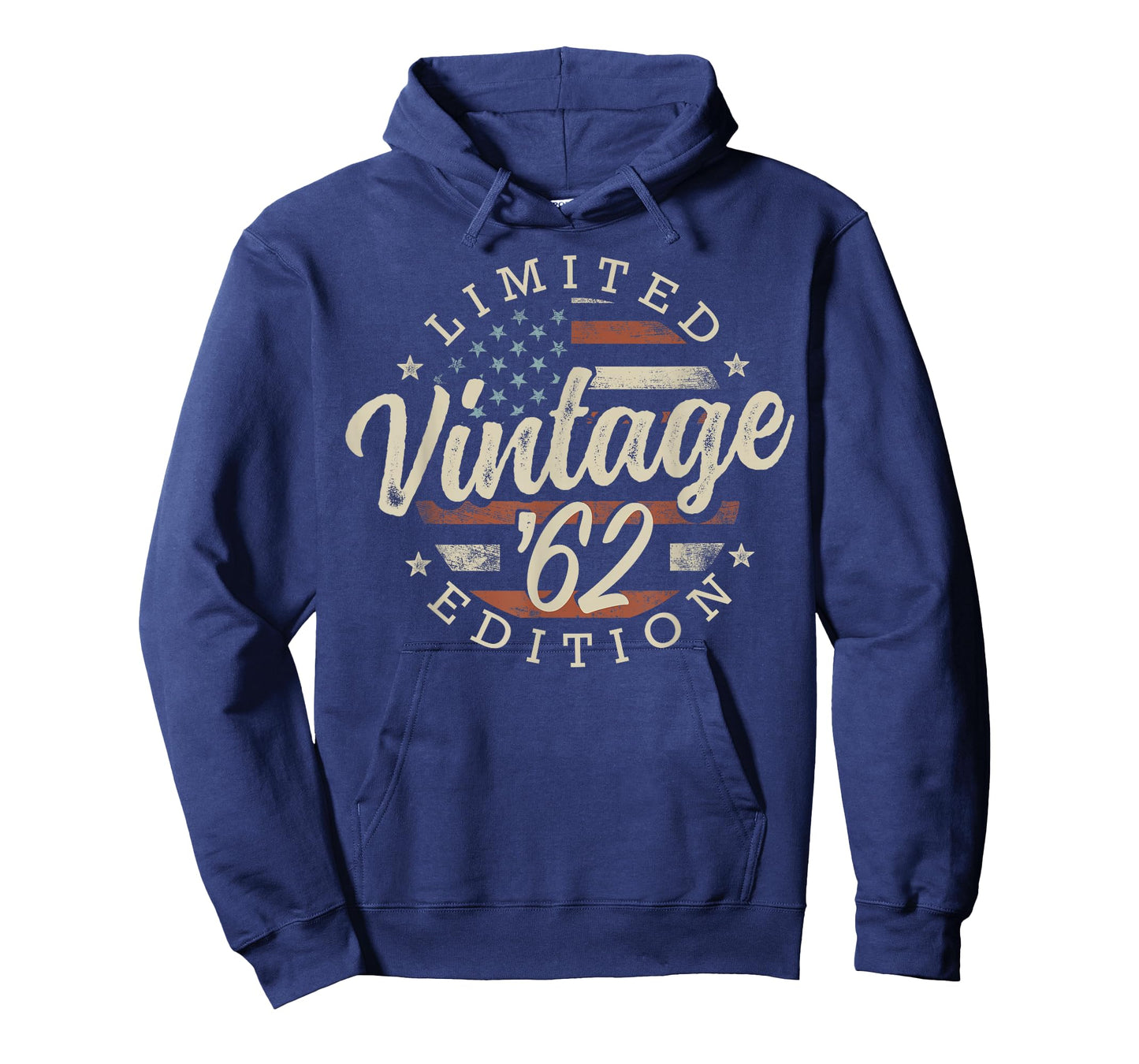 Vintage 1962 Limited Edition USA Flag 63th Birthday T-Shirt