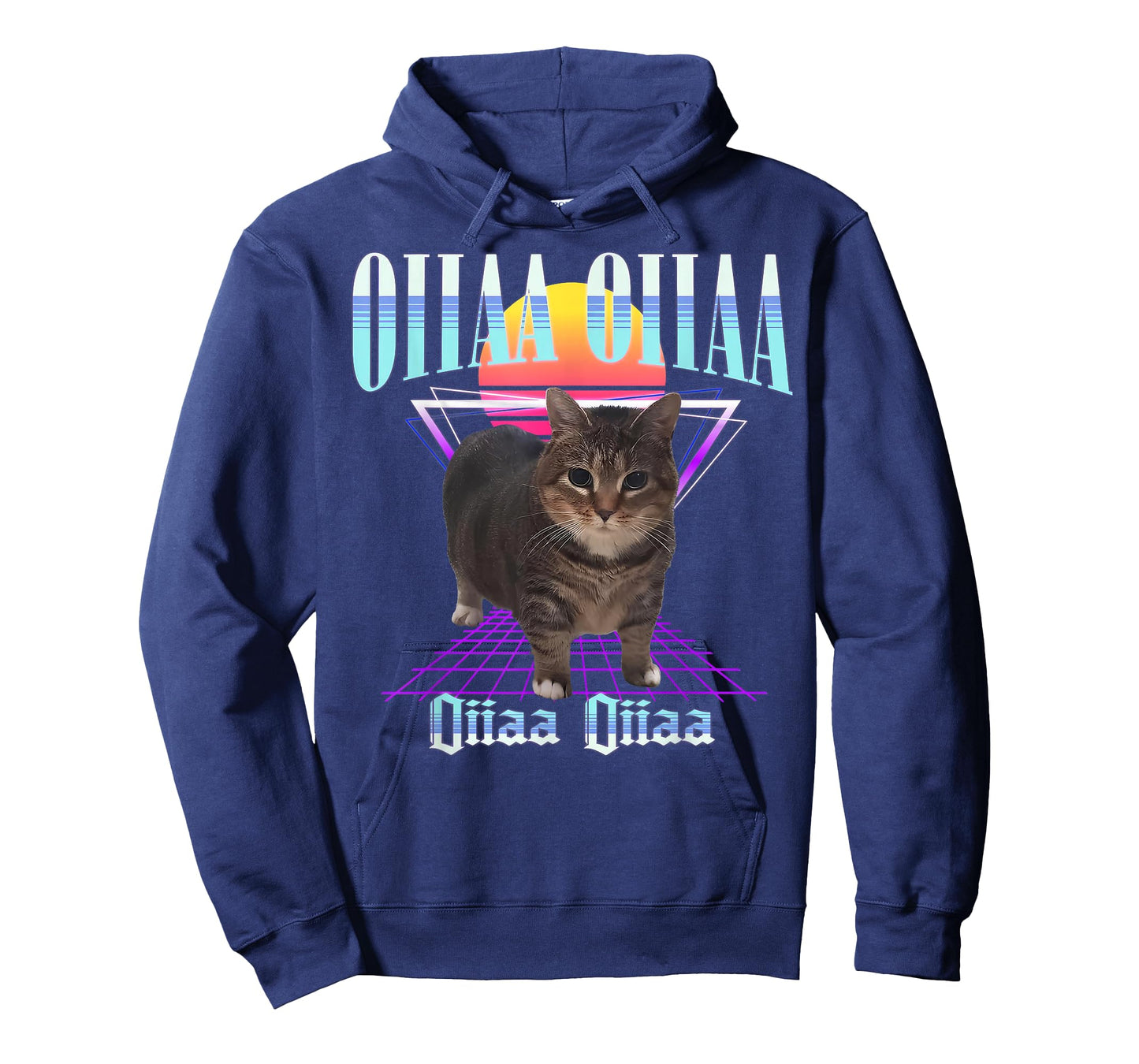 Oiia Oiia Cat Meme Funny Spining Cat Gifts For Men Women Kid T-Shirt