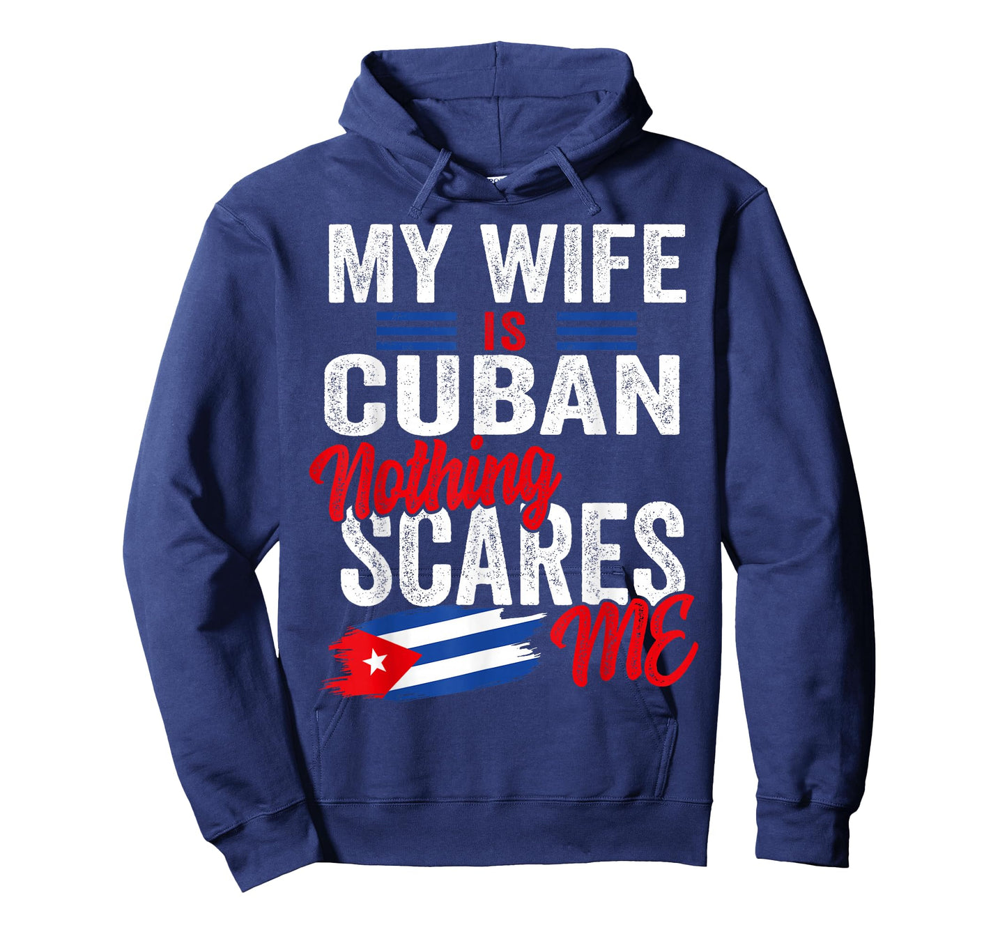 My Wife Is Cuban Cuba Heritage Roots Flag Souvenir Men T-Shirt