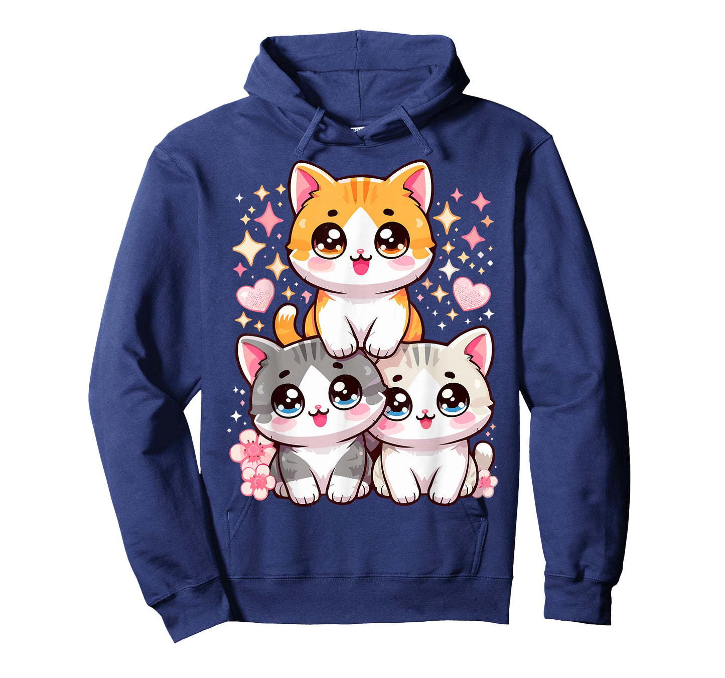 Cute Cats Anime Kawaii Kitty Cat T-Shirt