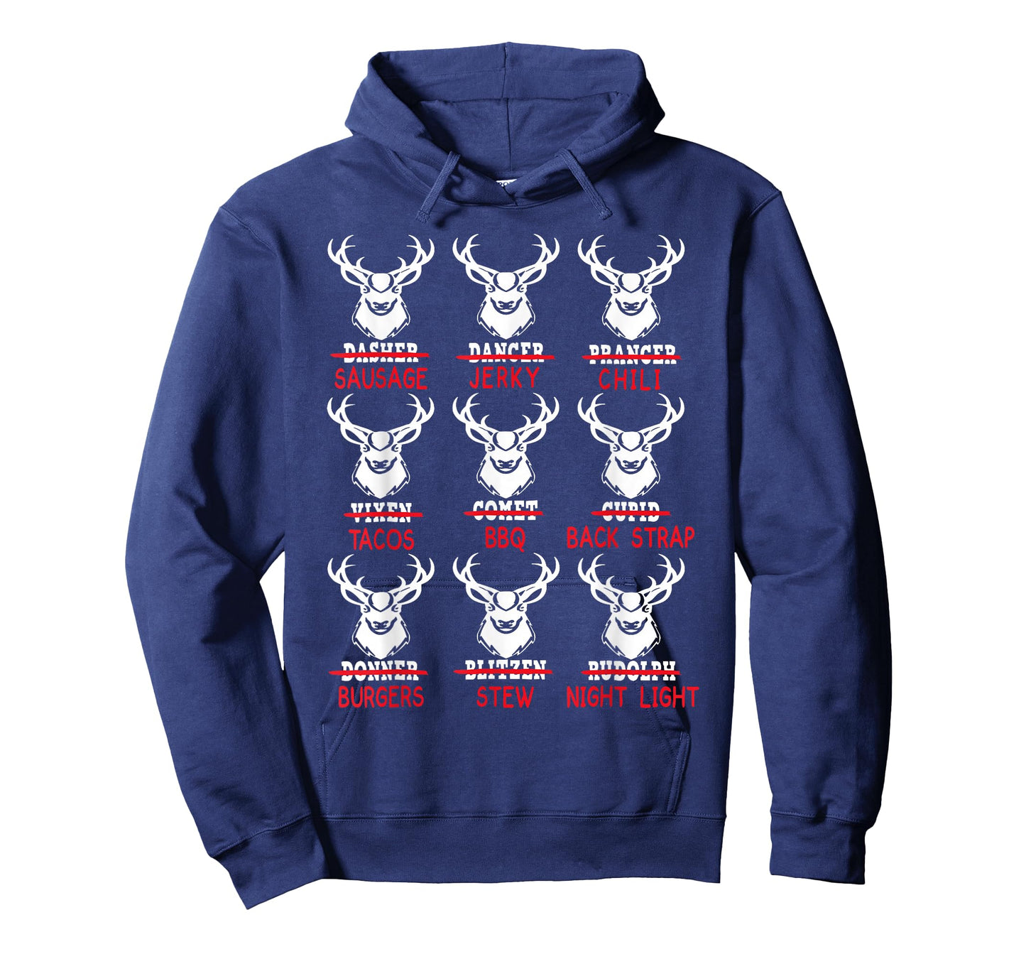 Deer Hunting Gift Hunter of All Santa's Reindeer T-Shirt