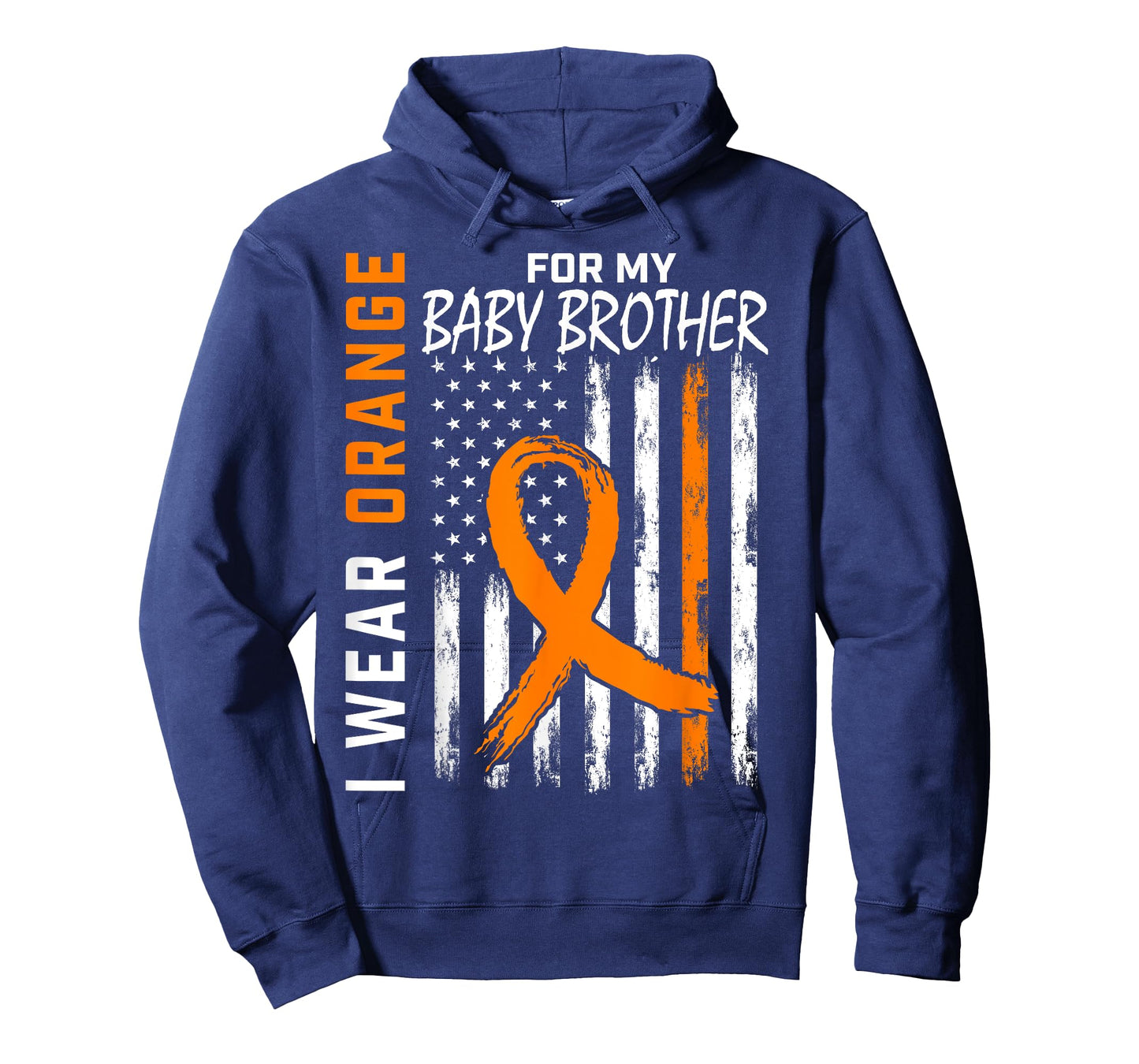 Wear Orange For My Brother Kidney Cancer Awareness Products T-Shirt