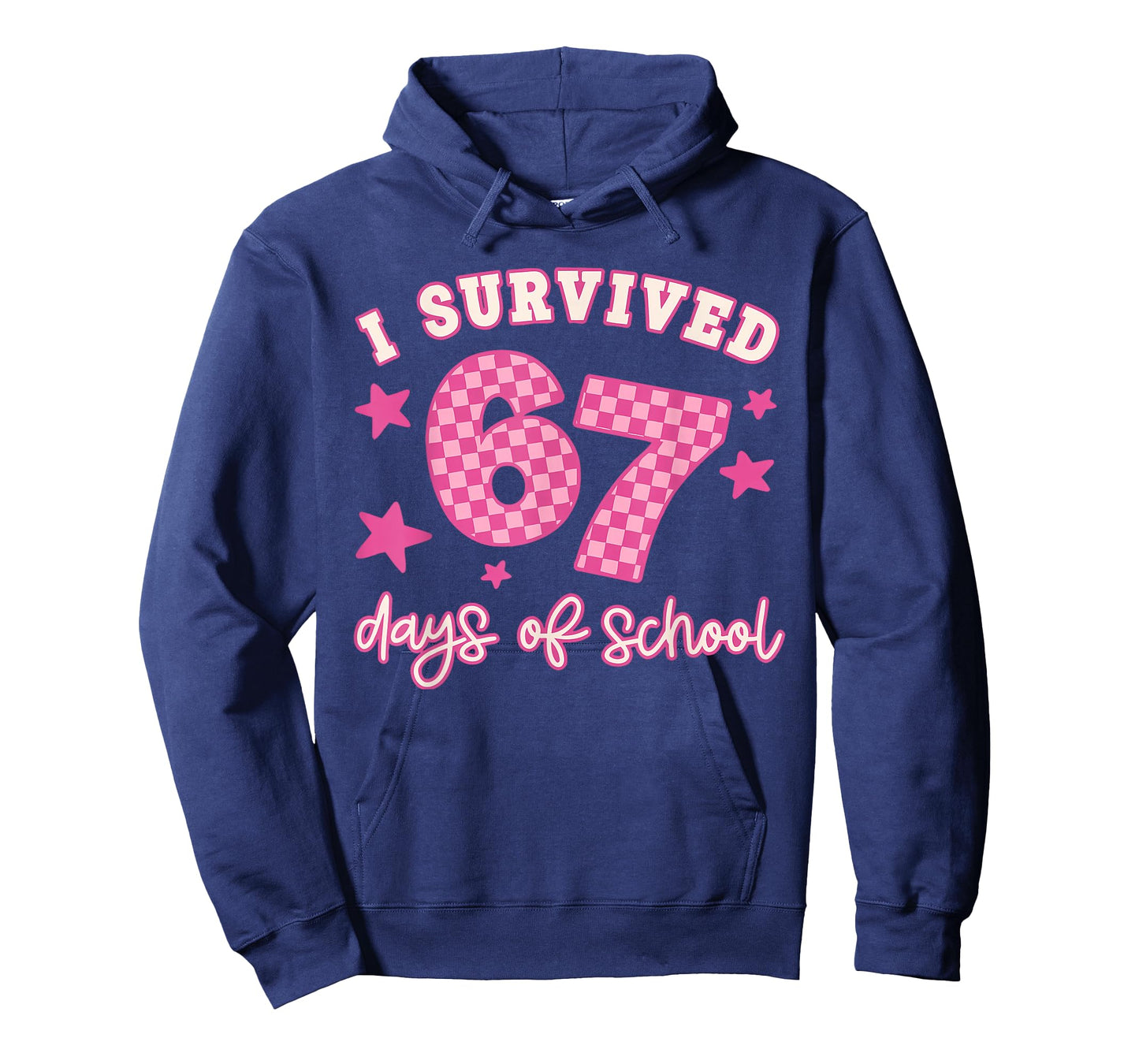 I Survived 67 Days of School Funny 67 Teachers Students Meme T-Shirt
