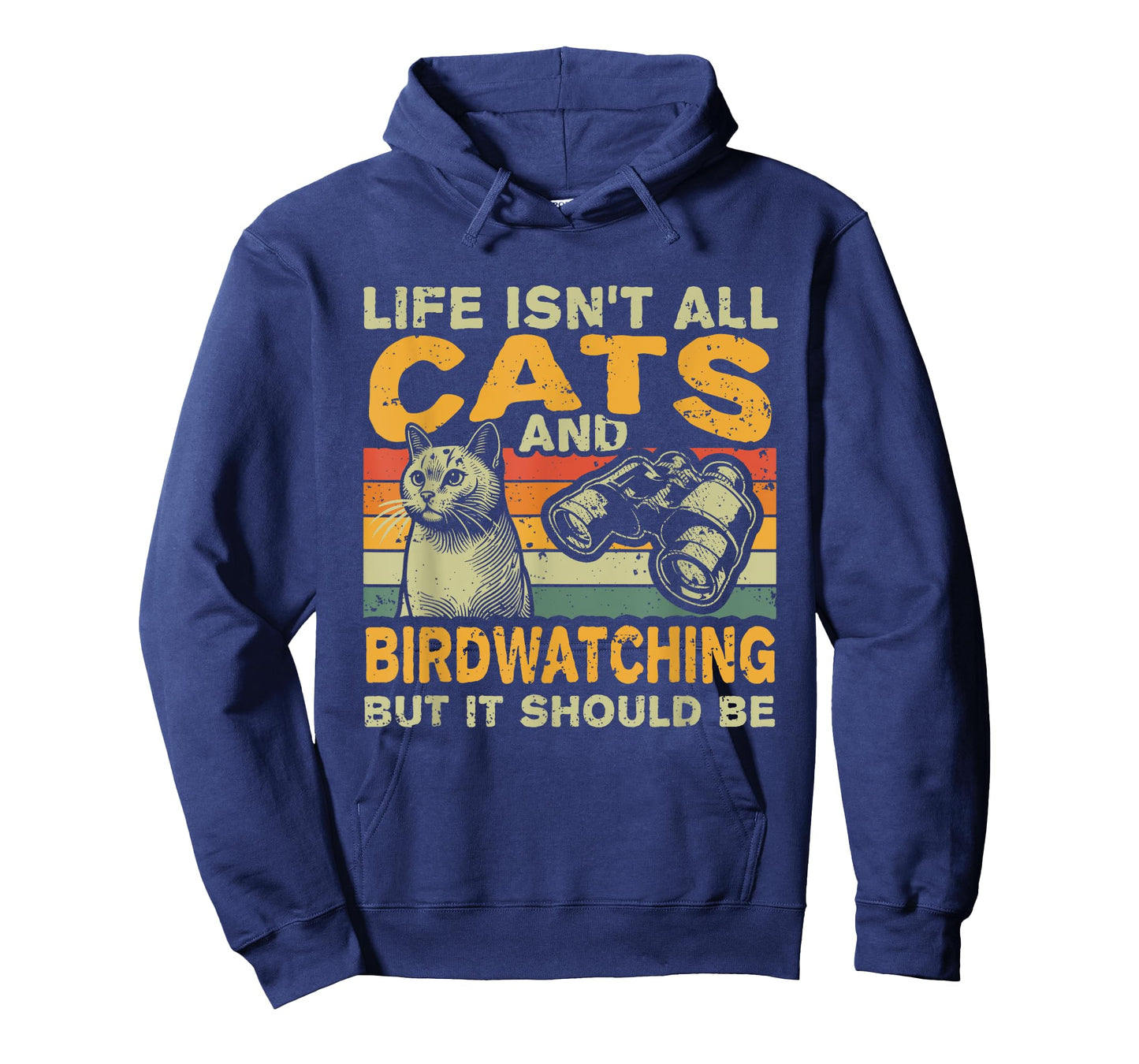 Retro Life Isn't All Cats And Birdwatching T-Shirt