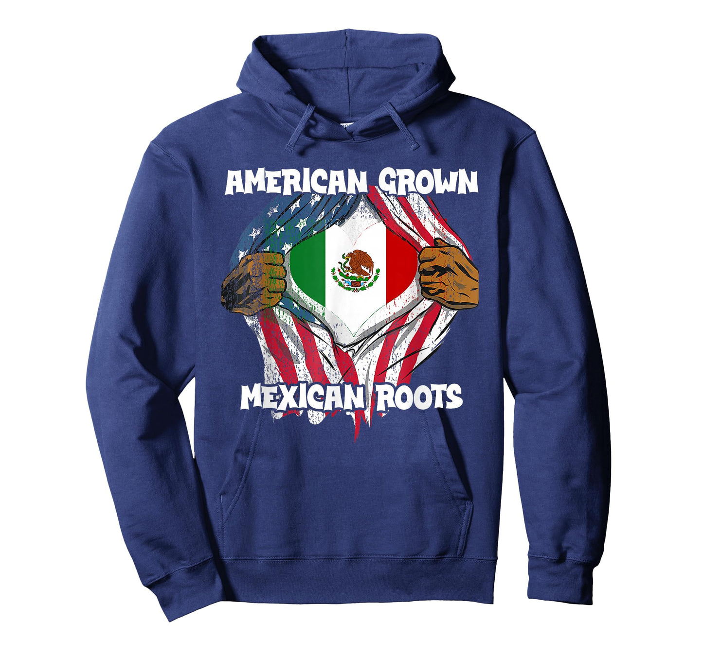 American Grown Mexican Roots Mexico Country Lover Proud Us T-Shirt