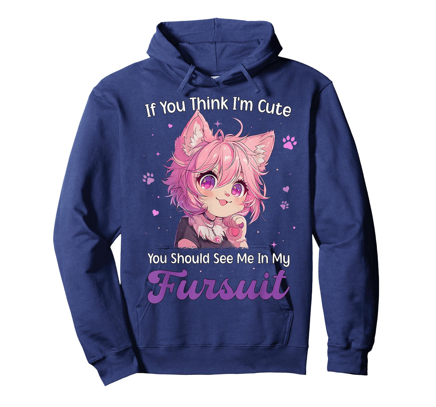 If You Think I'm Cute See Me in My Fursuit Furry Cat T-Shirt