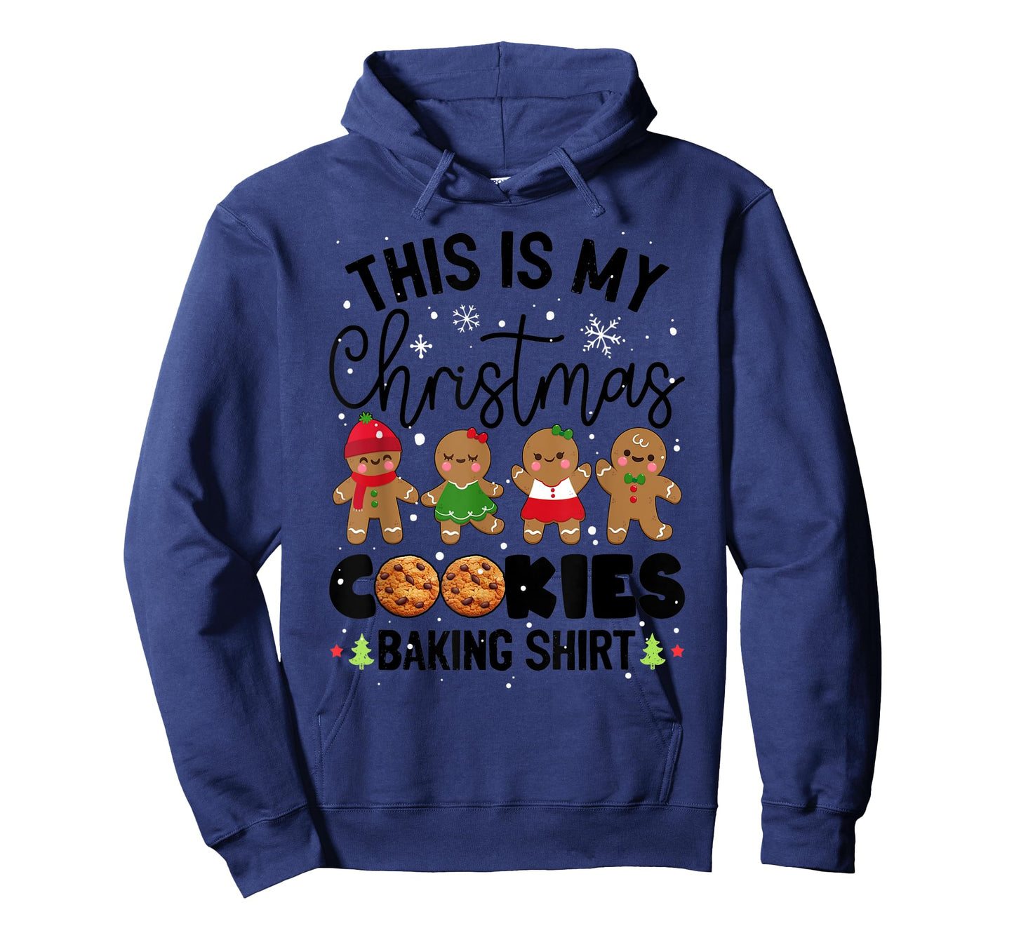 Cookie Crew Gingerbread This Is My Christmas Cookie Baking T-Shirt