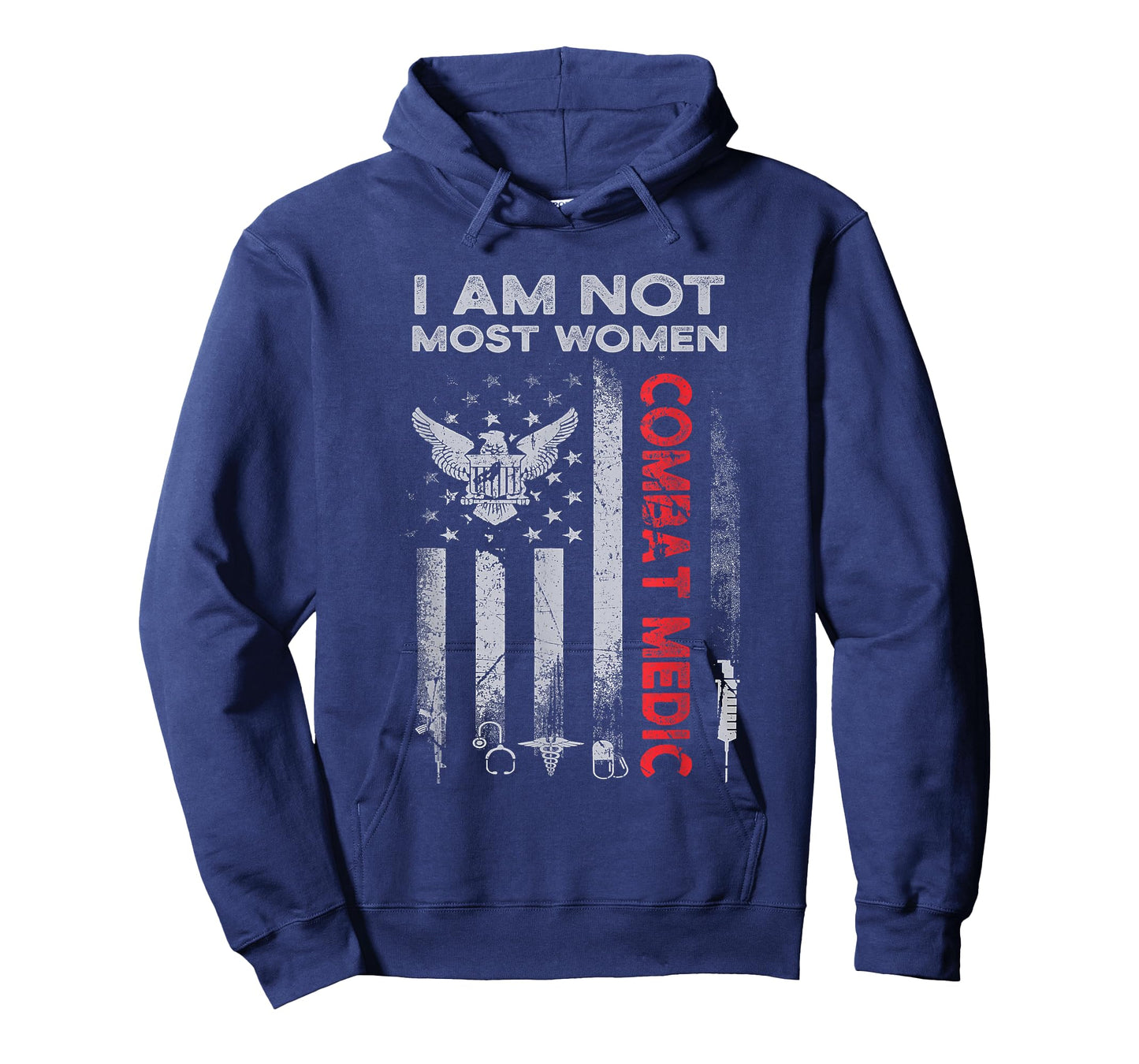 Proud Combat Field Medic Veteran Soldier Gifts Combat Medic Most Women USA American Military T-Shirt