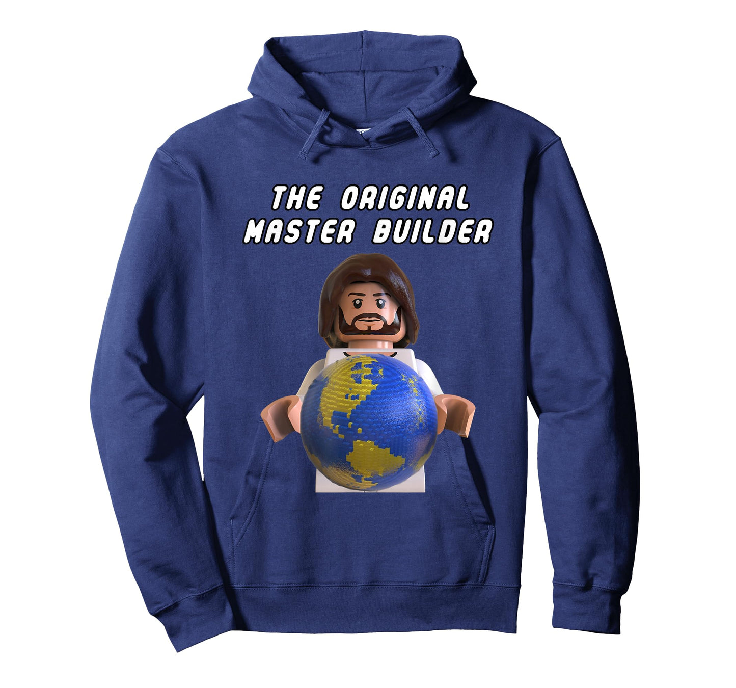 Original Master Builder T-Shirt Brick Earth God Minifigure T-Shirt