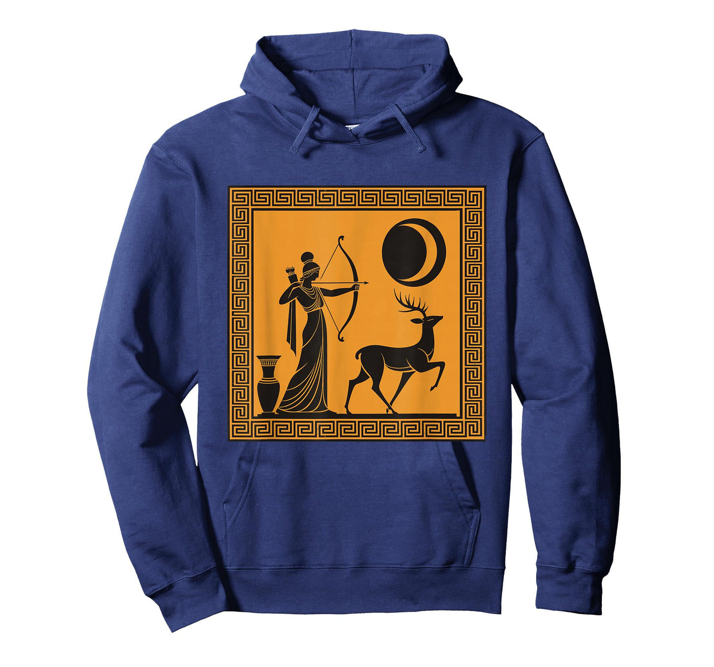 Artemis Moon Goddess Greek Mythology Ancient Art T-Shirt