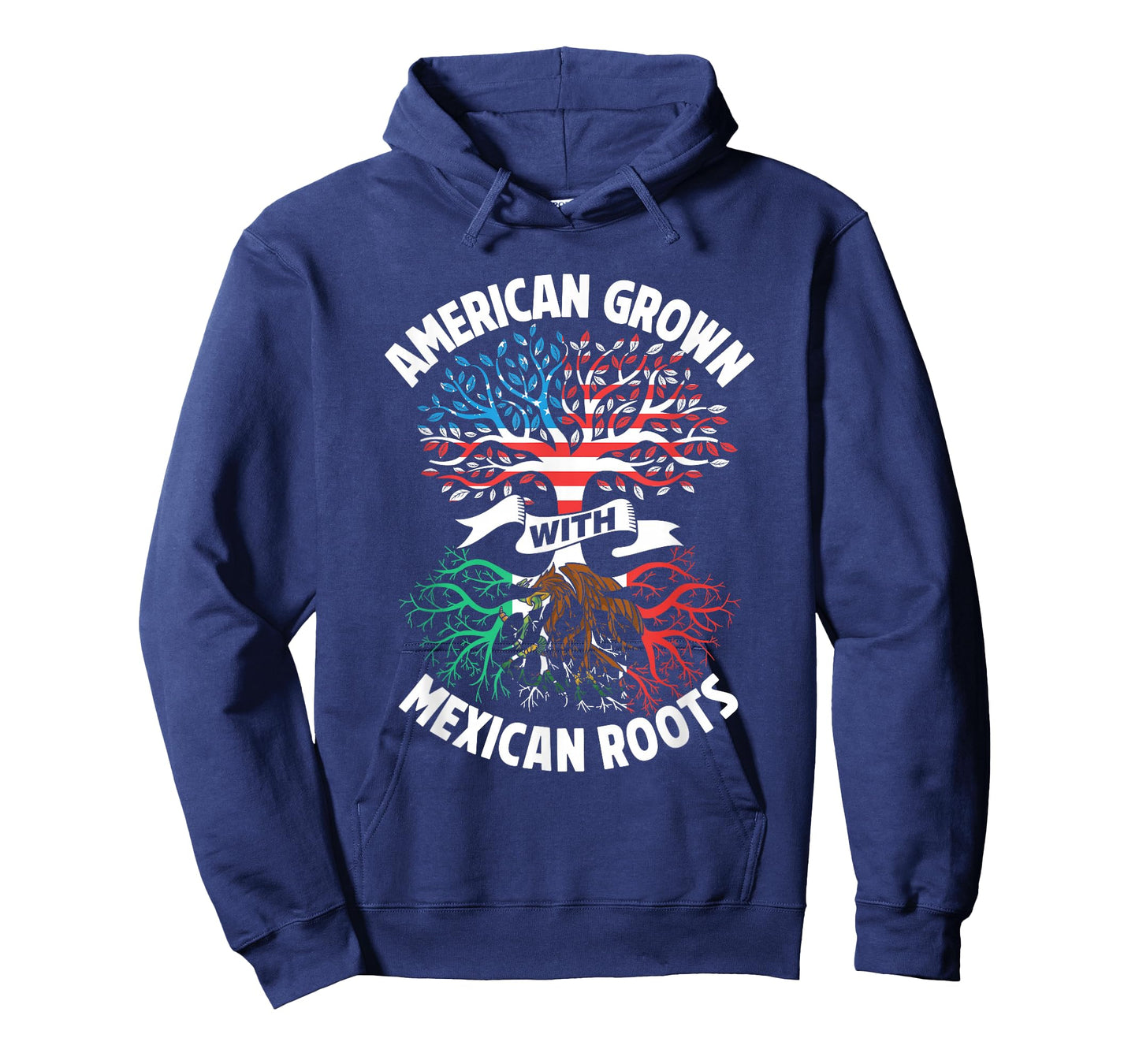 American Grown with Mexican Roots Mexico Us Mexican American T-Shirt
